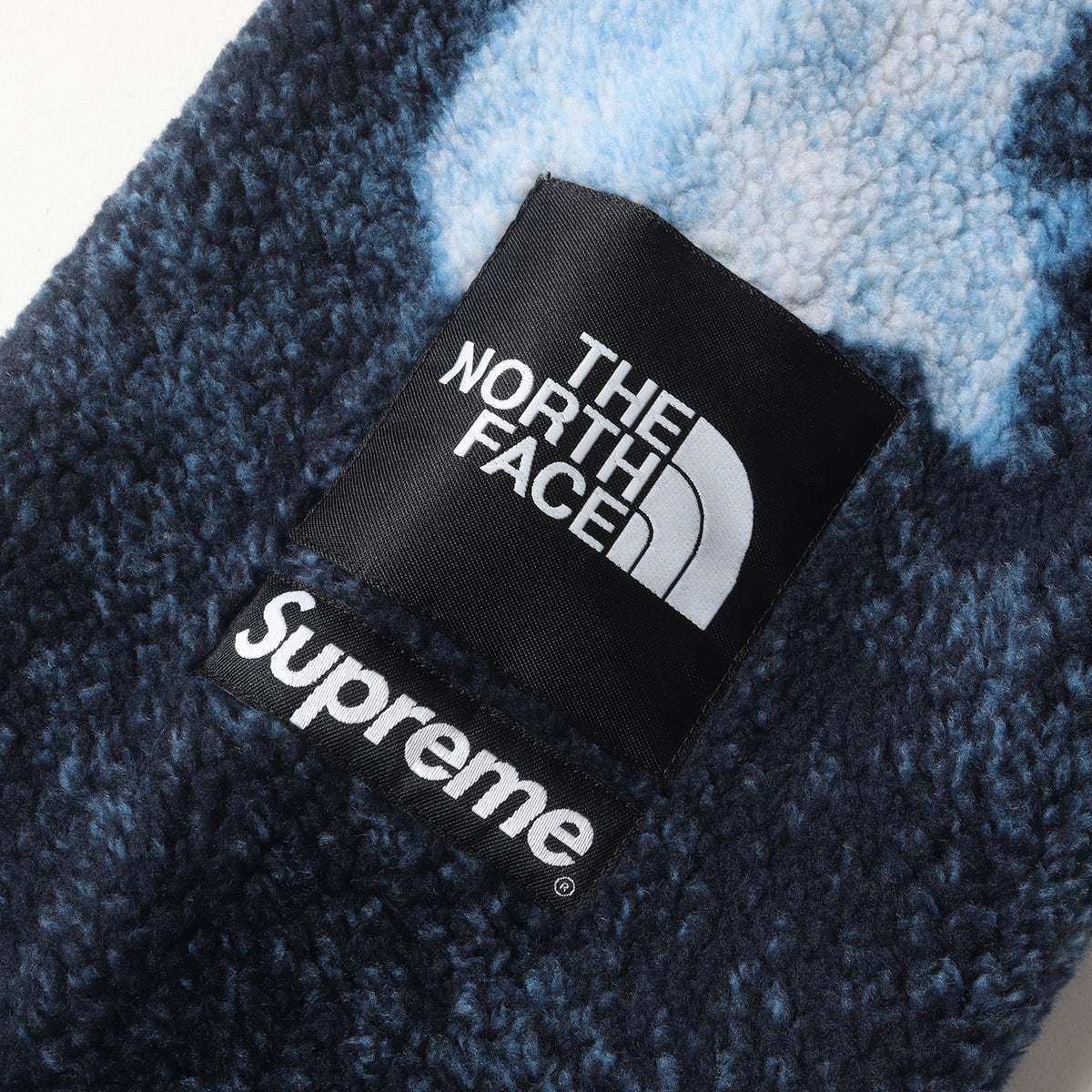 21AW ×THE NORTH FACE ブリーチド デニム フリース ジャケット(Bleached Denim Fleece Jacket)