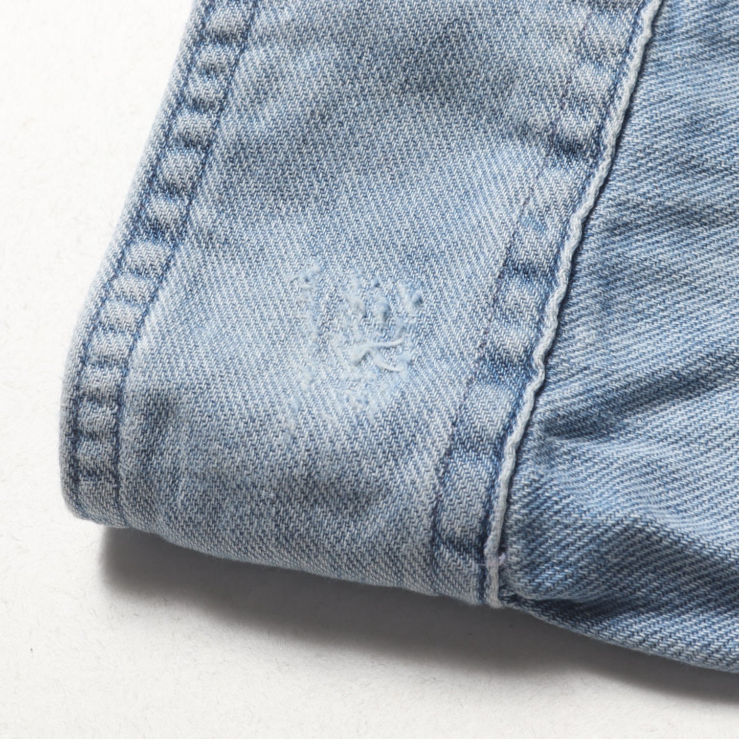 silver Tab ヴィンテージ加工 オーバーサイズ ウエスタン デニムシャツ(57425-0000)