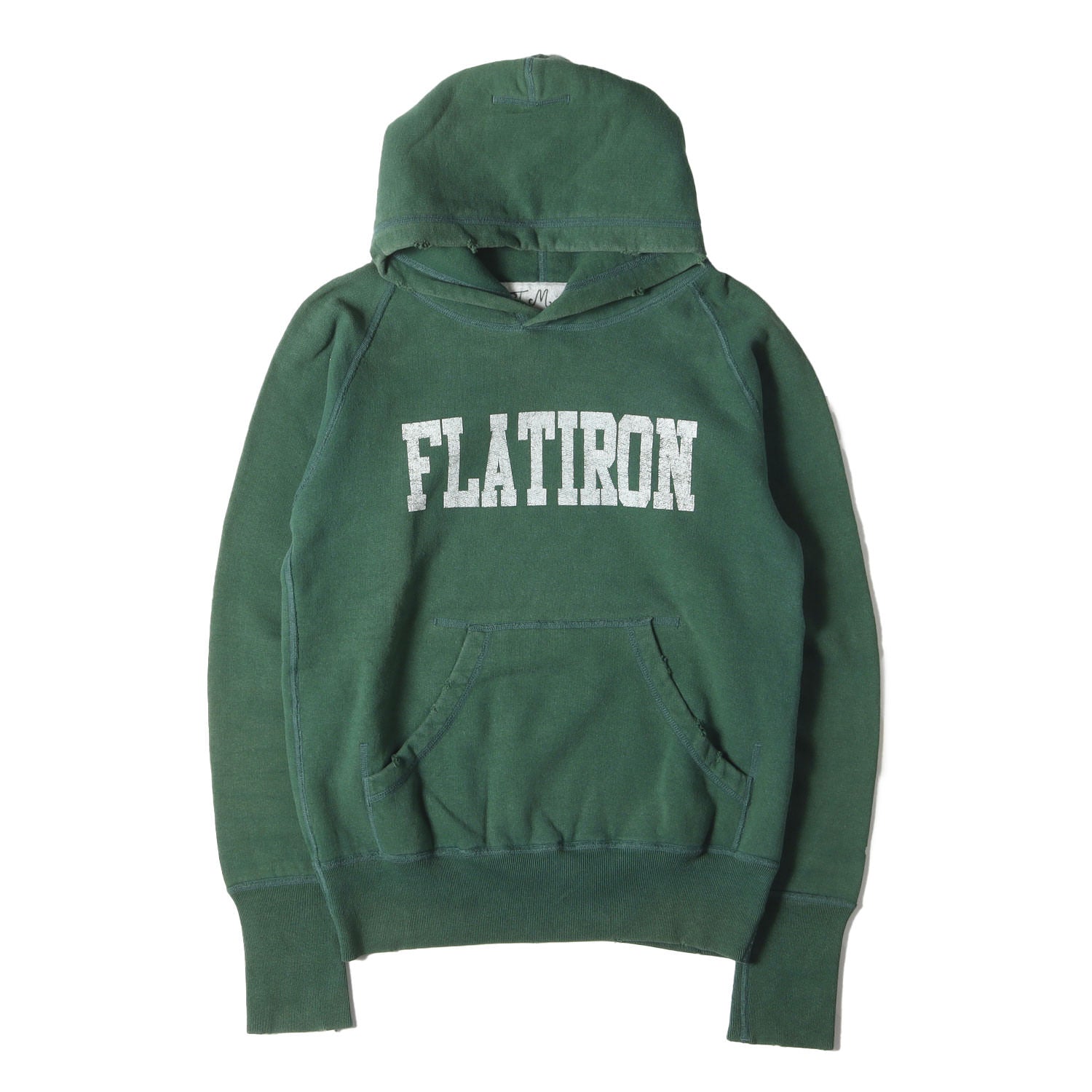 TMT (ティーエムティー) 00s ダメージ加工 FLATIRONロゴ ヘビー 