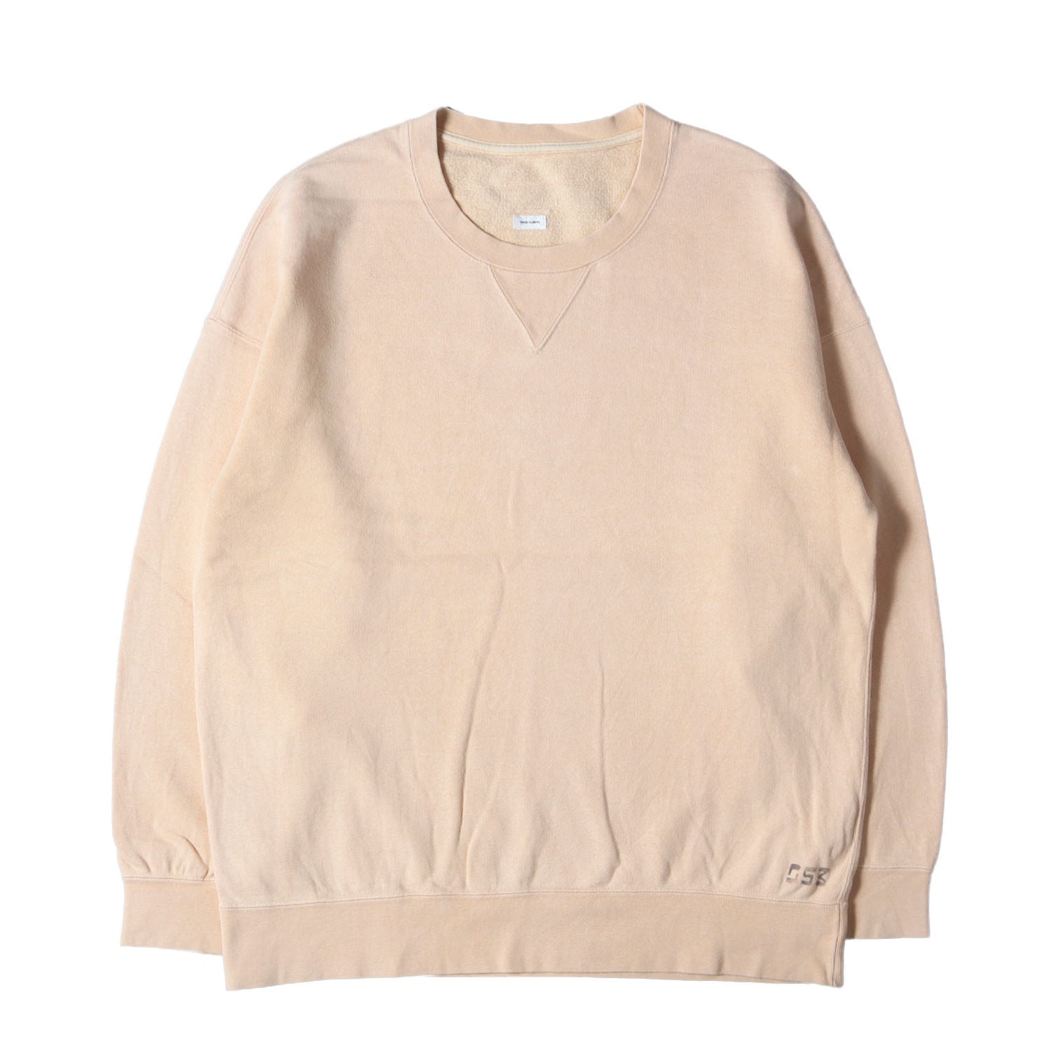 visvim (ビズビム) 20SS ナンバリングロゴ オーバーサイズ 前V スウェット(JUMBO SWEAT L/S NUMBERING) –  ブランド古着の通販・買取 | BEEGLE by Boo-Bee