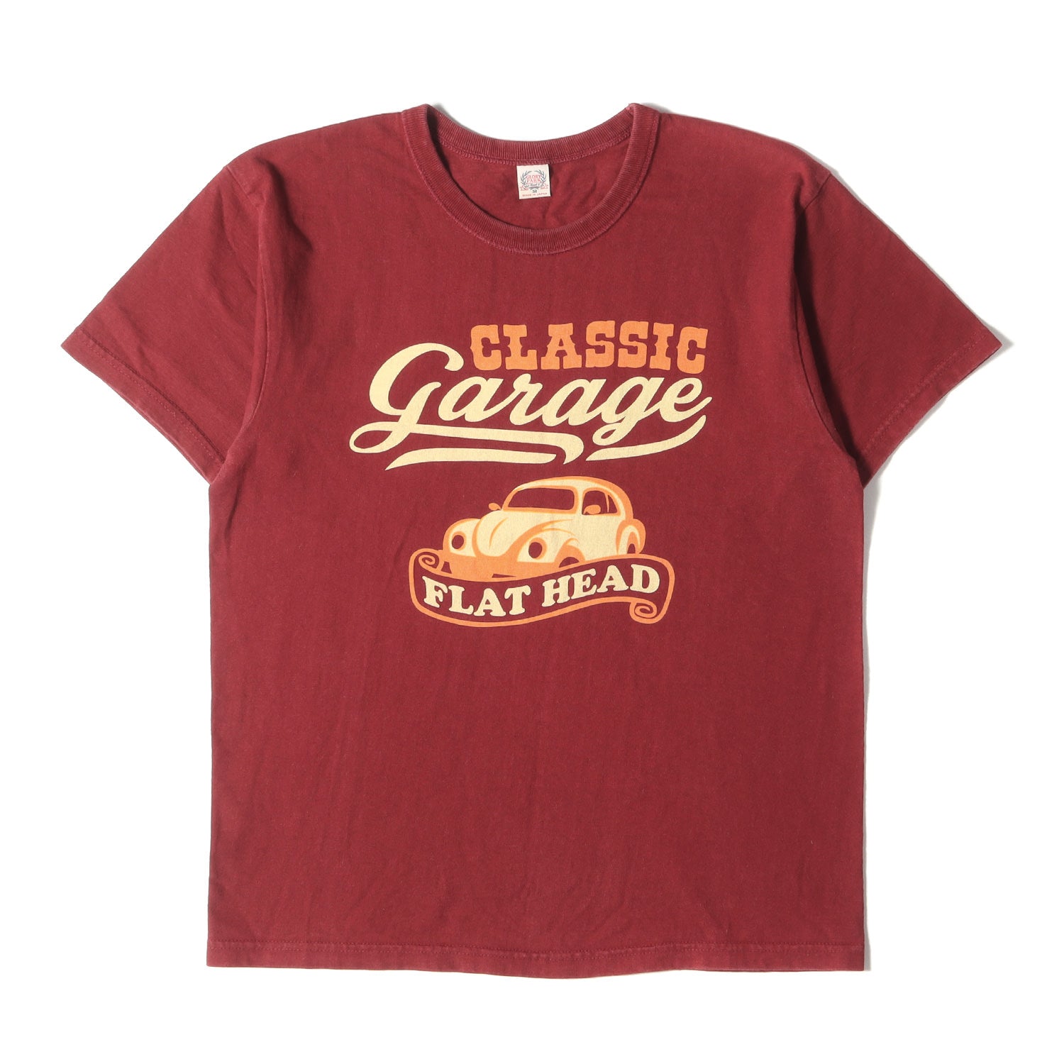 FLAT HEAD (フラットヘッド) クラシックカー プリント Tシャツ 