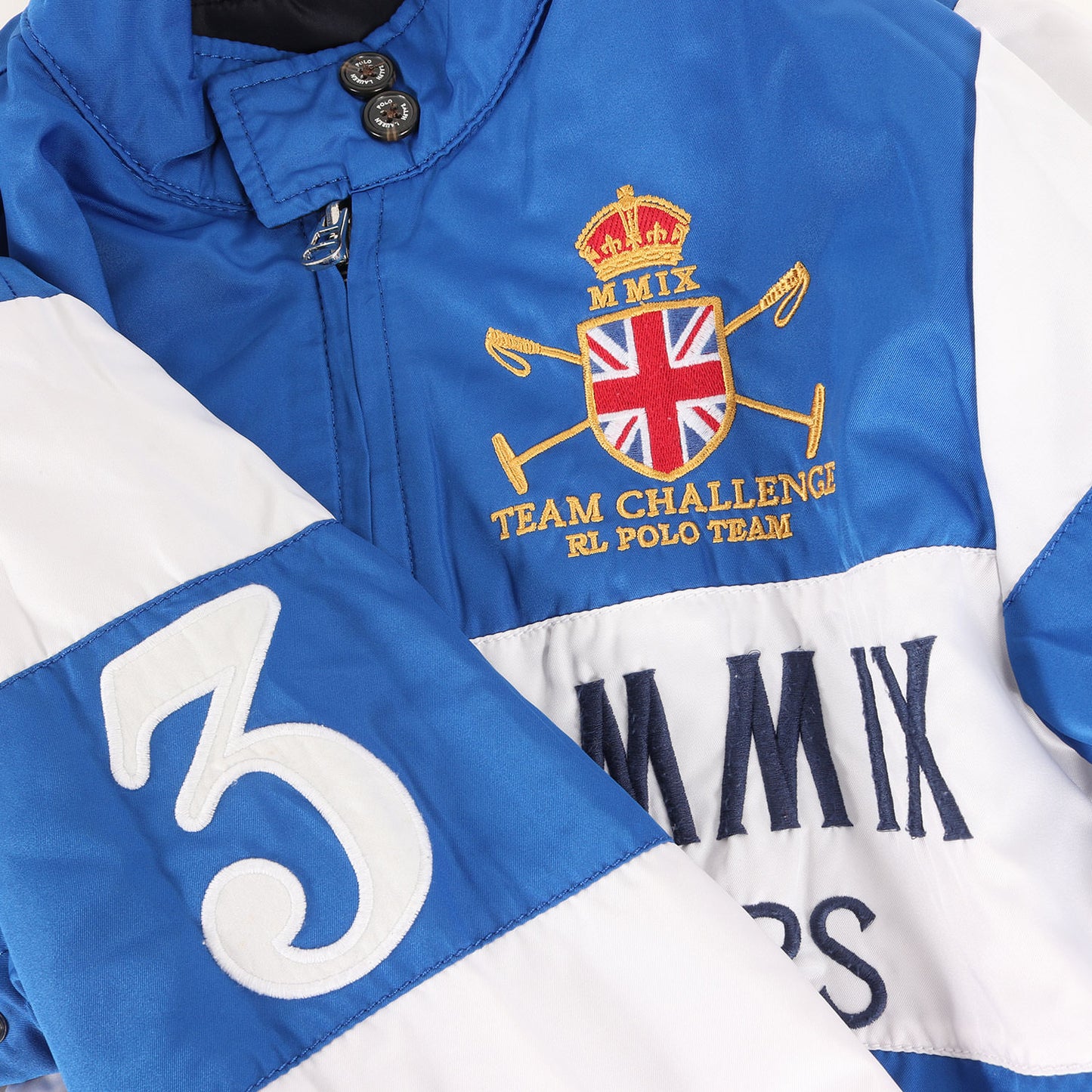 00s エンブレム刺繍 リバーシブル 中綿 スイングトップ