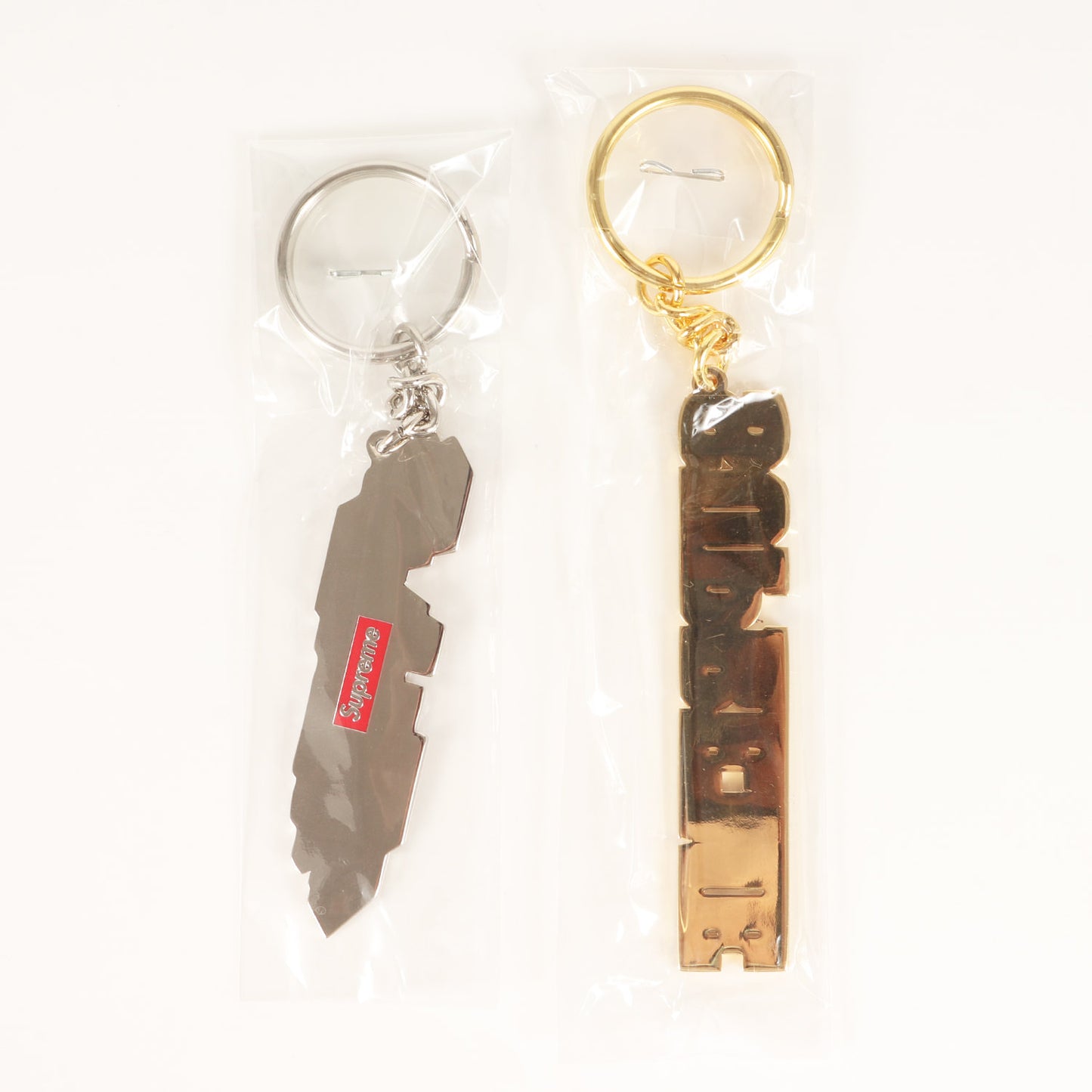 キーチェーン / キーホルダー 2種セット(Block Logo Keychain / Delta Logo Keychain)