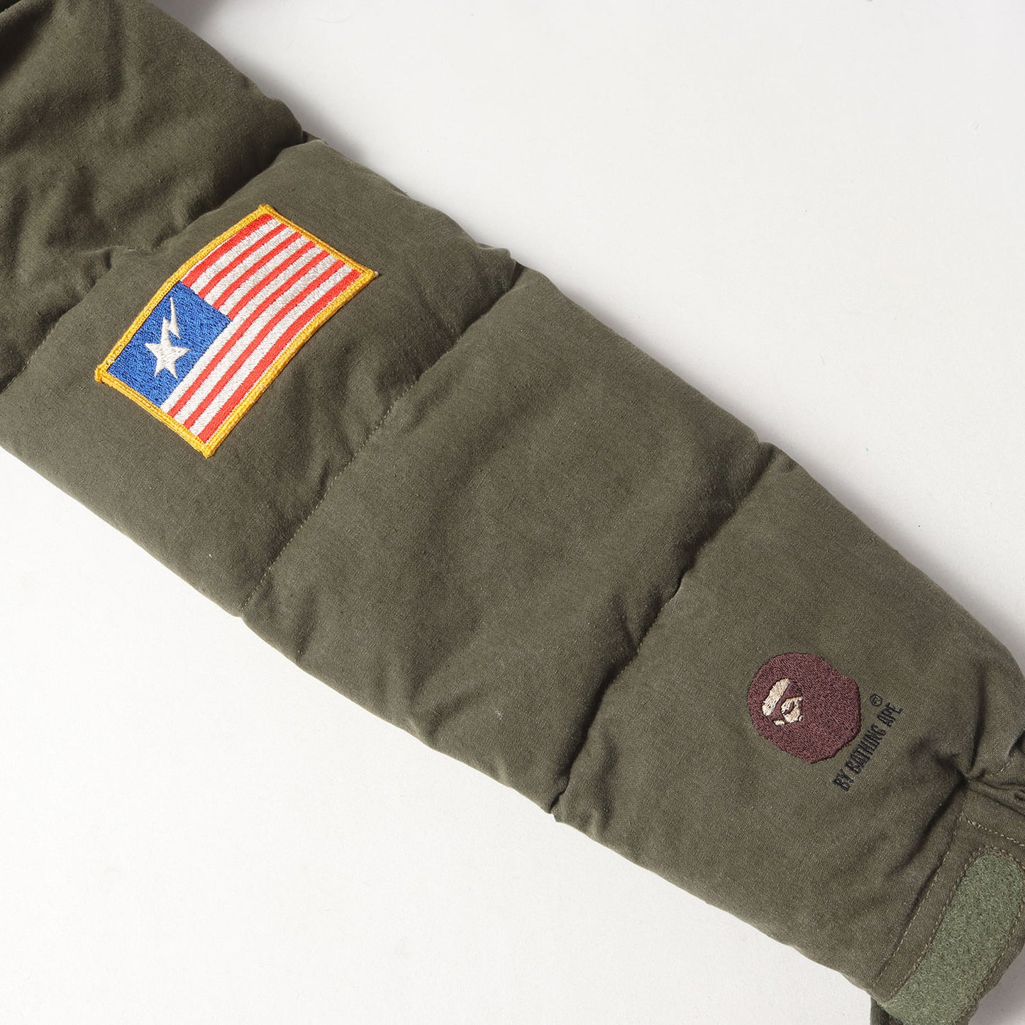 ×A BATHING APE 25周年記念 USヴィンテージ テントクロス タイガー ダウンジャケット(TIGER DOWN JACKET)