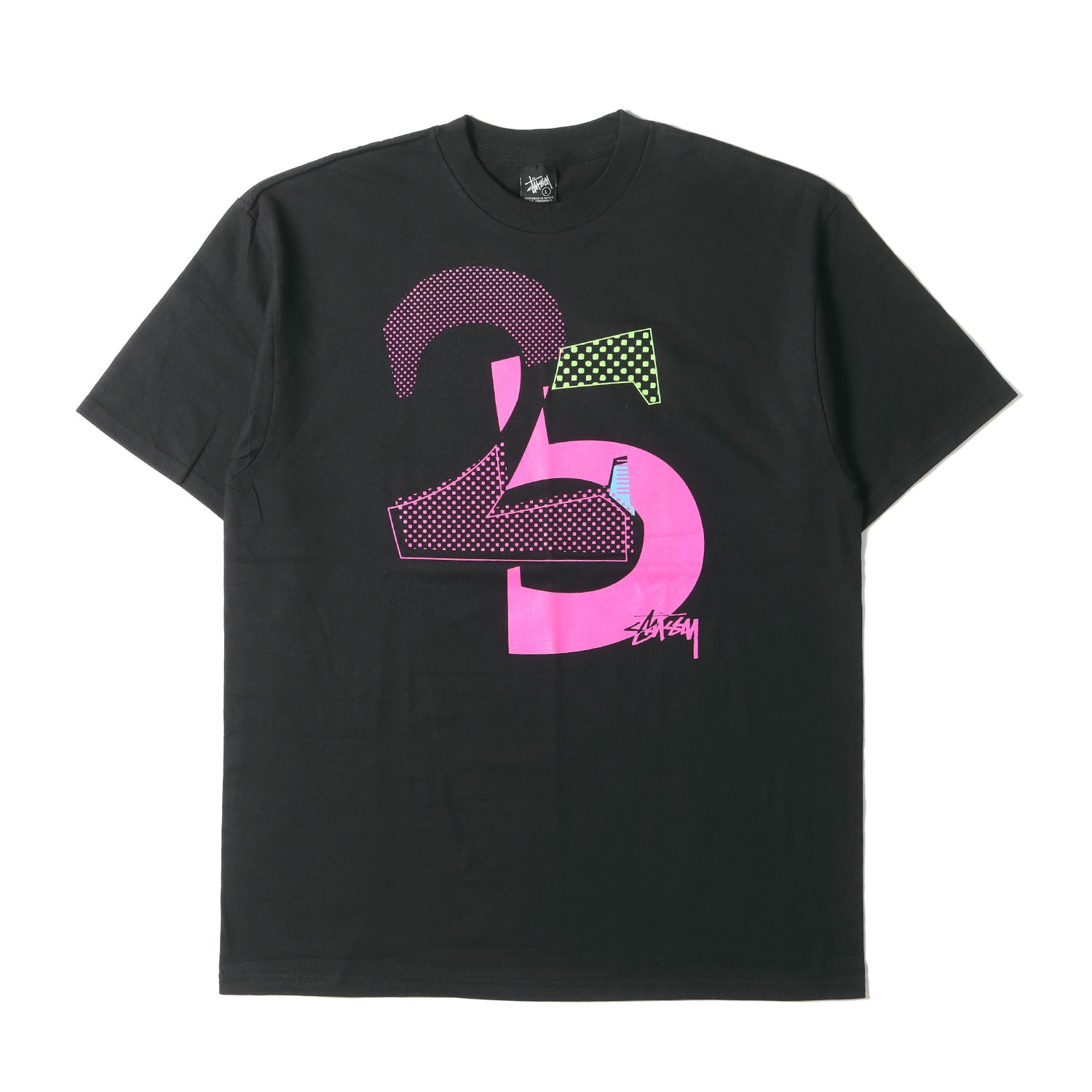 STUSSY (ステューシー) 00s 25周年記念 グラフィック Tシャツ(デッドストック) - ブランド古着の通販・買取 | BEEGLE by  Boo-Bee