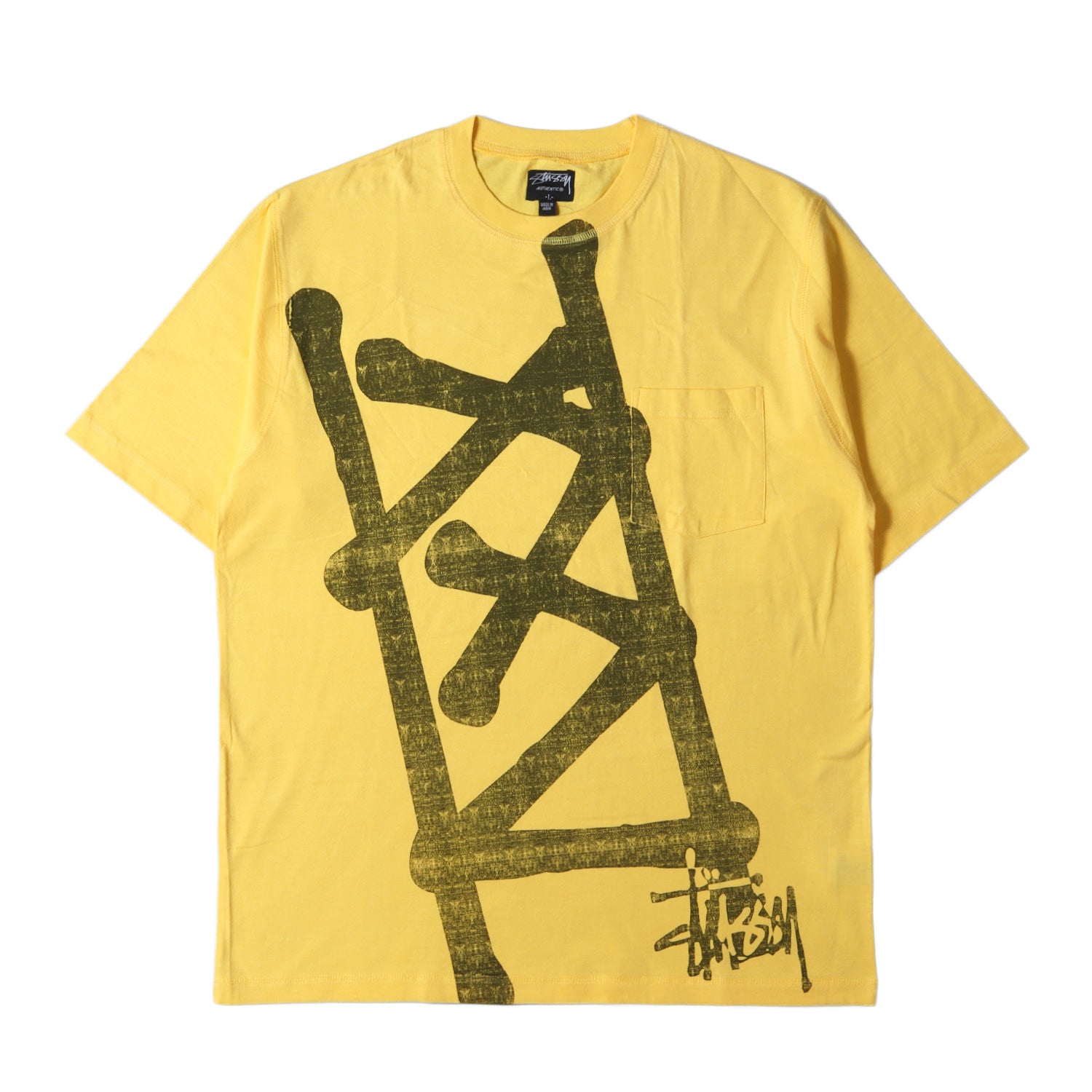 メンズ 新品 STUSSY(ステューシー)25周年 Tシャツ 2005 デッドストック