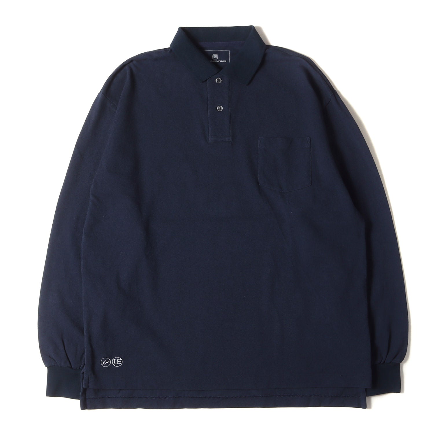 UNIFORM EXPERIMENT (ユニフォームエクスペリメント) 24SS ロングスリーブ バギー 鹿の子 ポロシャツ(L/S POCKET  BAGGY POLO) - ブランド古着の通販・買取 | BEEGLE by Boo-Bee