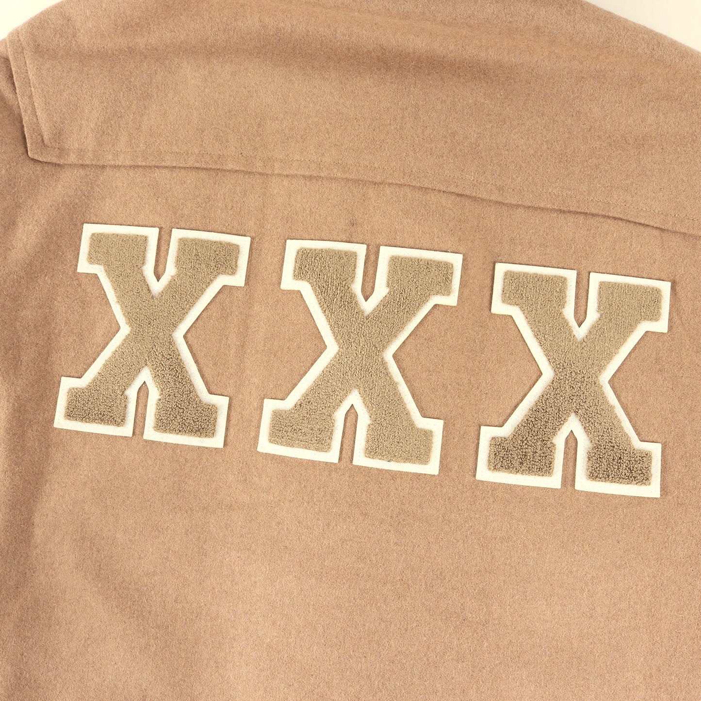 21AW ×GOD SELECTION XXX ワッペン付き メルトンウール ダッフルコート