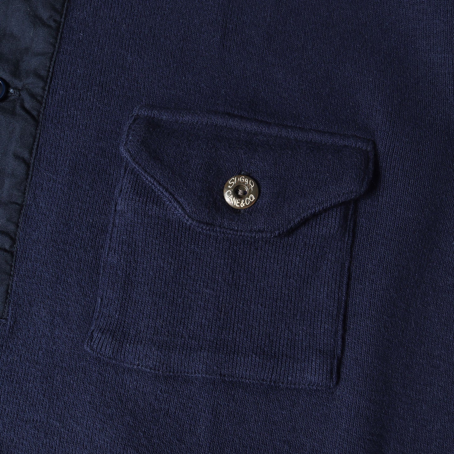 ヘンリーネック ヘビー ポケット ロングスリーブ Tシャツ(FICTION ROMANCE / HEAVY COTTON HENLEY T-SHIRT)