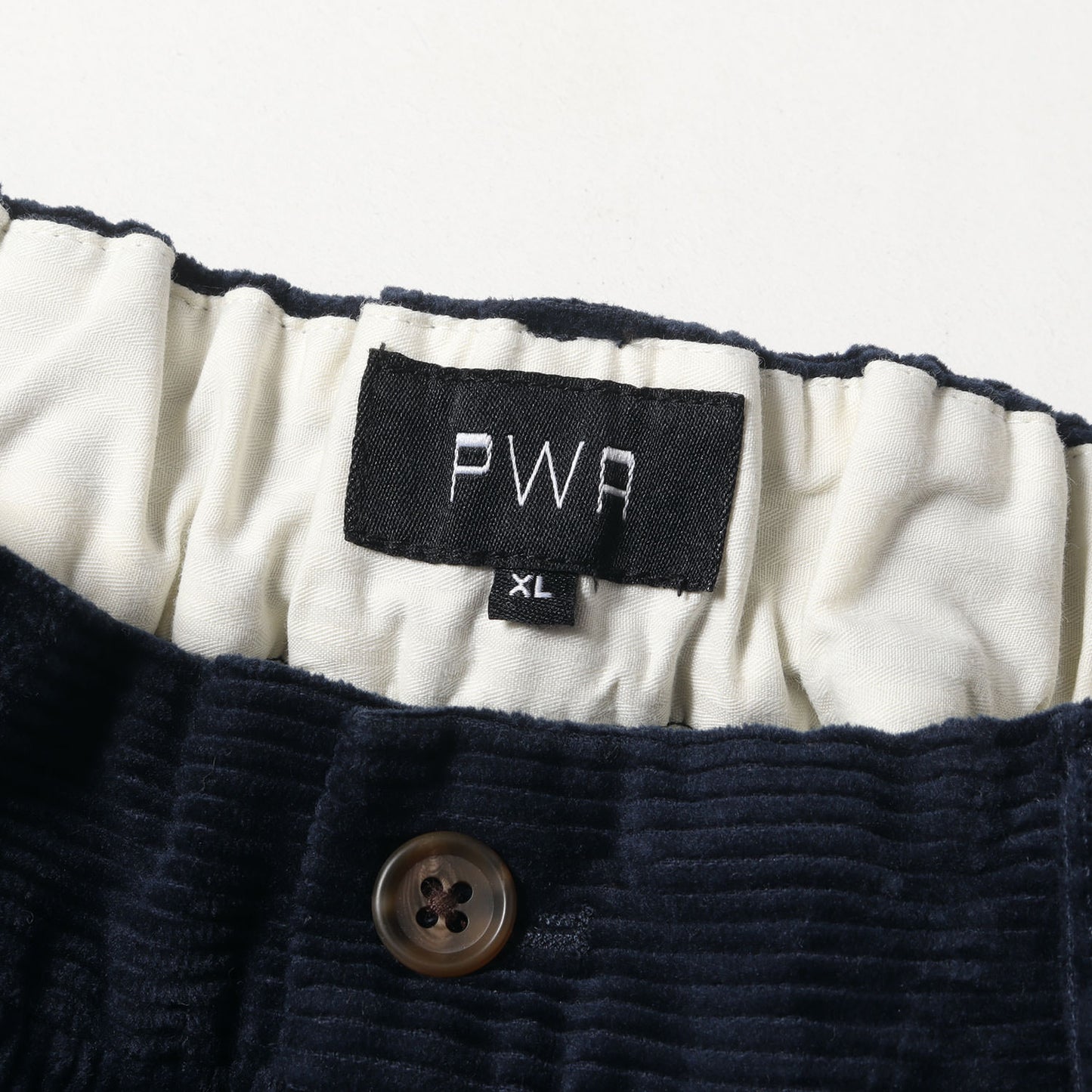 ストレッチ コーデュロイ ワイド イージー スラックスパンツ(8W RIDGE SLACKS)