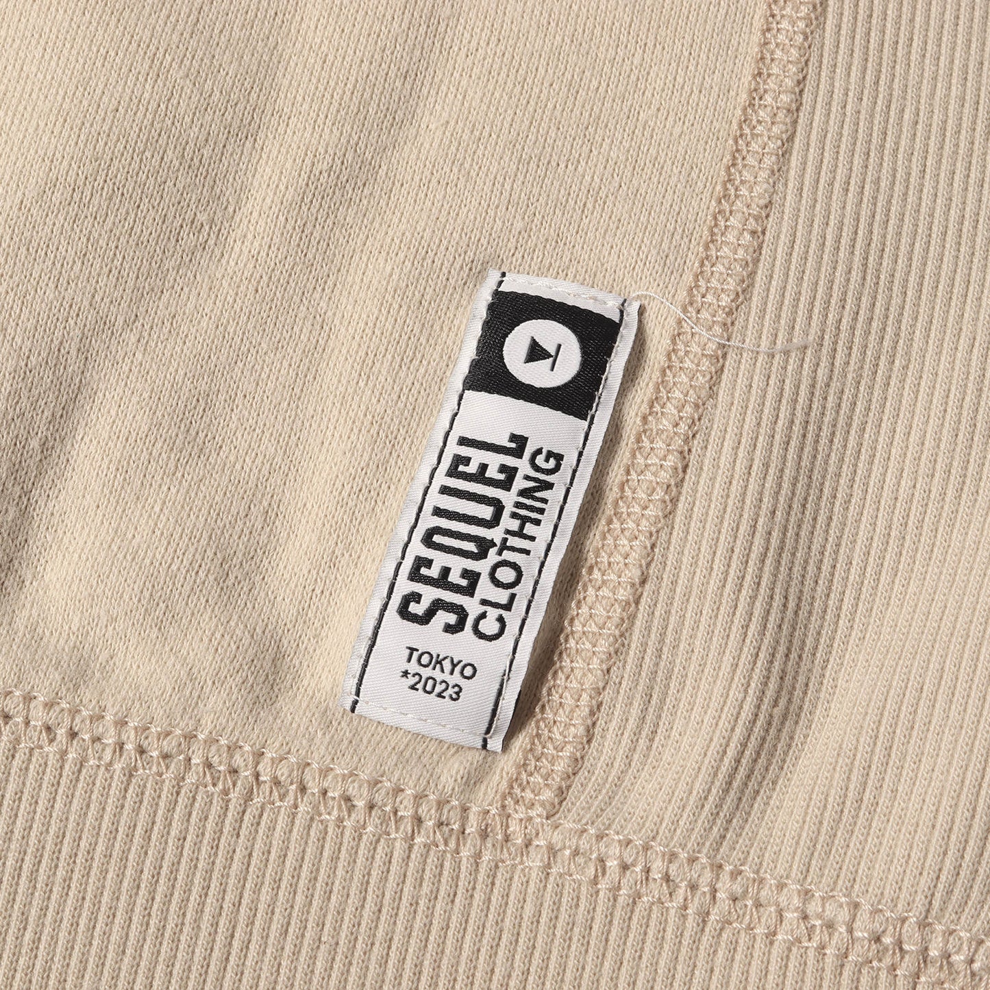 23SS TEAMロゴ ジップ スウェット パーカー(ZIP HOODIE)