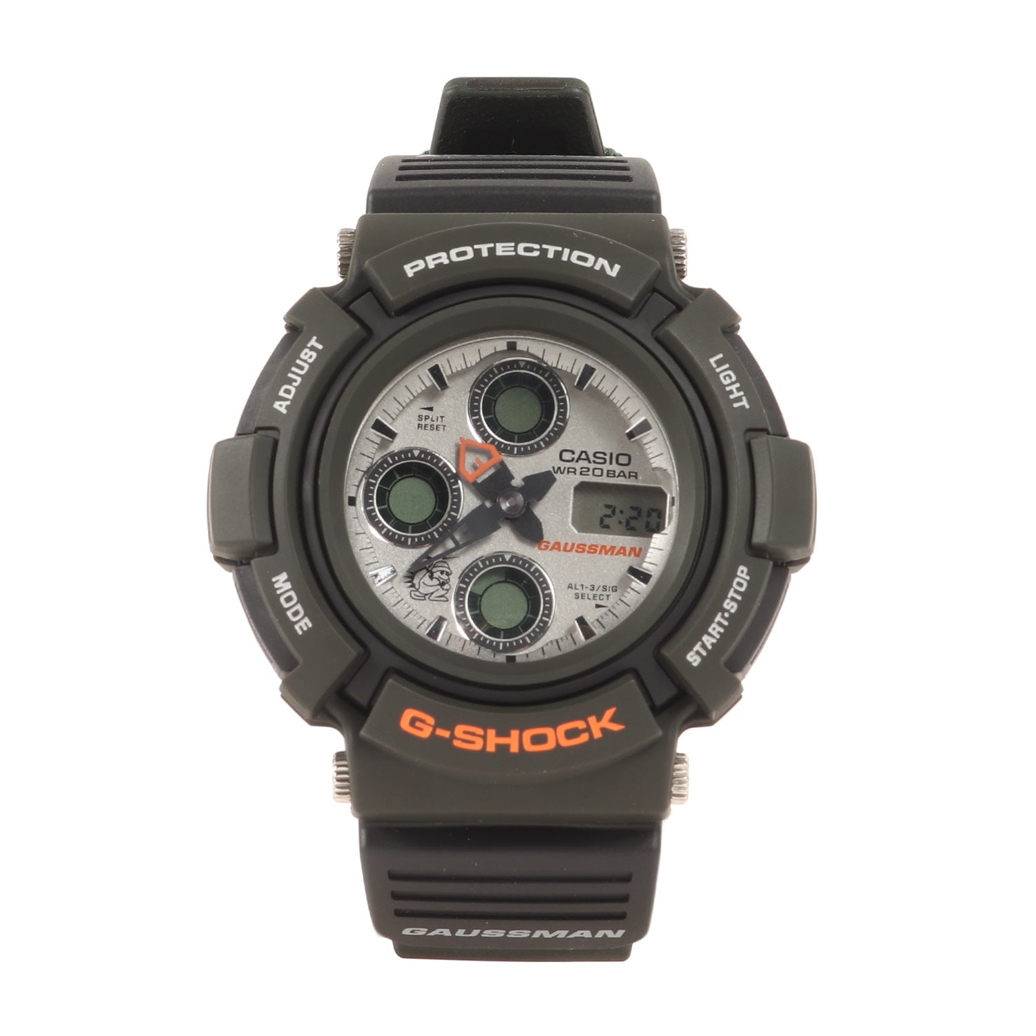 G-SHOCK (ジーショック) 90s ガウスマン AW-571NK-3AJR メン イン ネイビー&カーキ 腕時計 / ウォッチ(デッドストック)  - ブランド古着の通販・買取 | BEEGLE by Boo-Bee