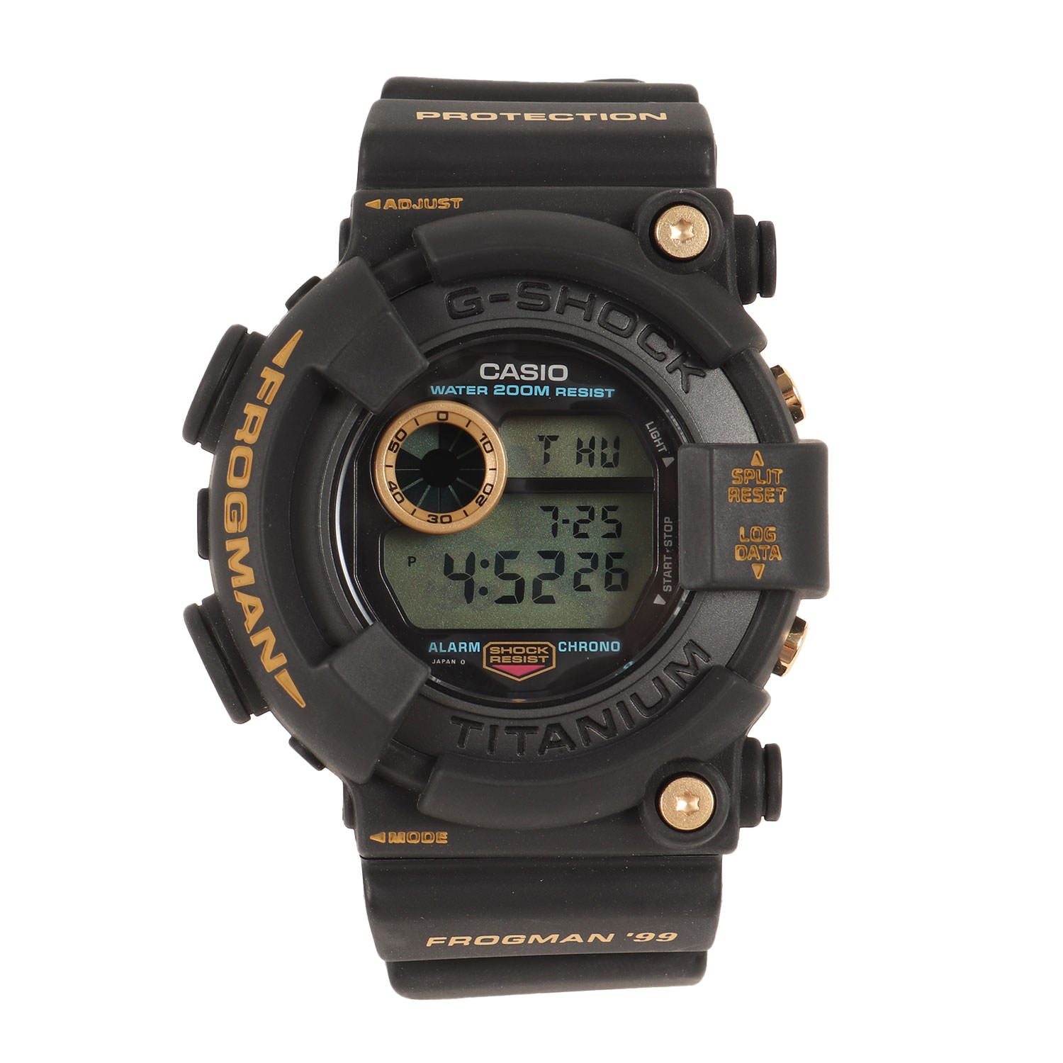 G-SHOCK (ジーショック) 90s DW-8200BU-9AT フロッグマン 99 黒金蛙 腕時計 / ウォッチ(デッドストック) -  ブランド古着の通販・買取 | BEEGLE by Boo-Bee