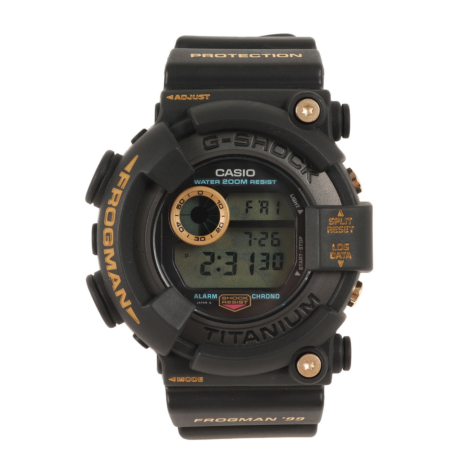 G-SHOCK (ジーショック) 90s DW-8200BU-9AT フロッグマン 99 黒金蛙 腕時計 / ウォッチ(デッドストック) -  ブランド古着の通販・買取 | BEEGLE by Boo-Bee