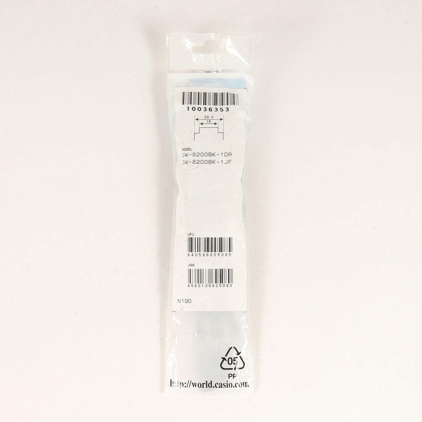 G-SHOCK フロッグマン用 純正 替えバンド / ベルト DW-8200BK-1DR / DW-8200BK-1JF