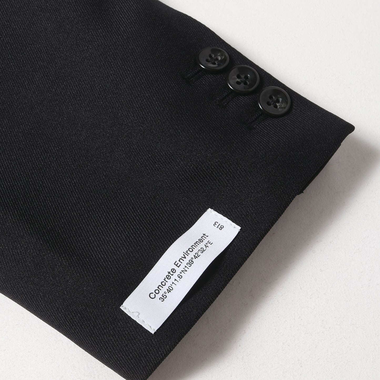 23AW 段返り3つボタン テーラードジャケット(ACADEMY / JACKET / POLY. TWILL)