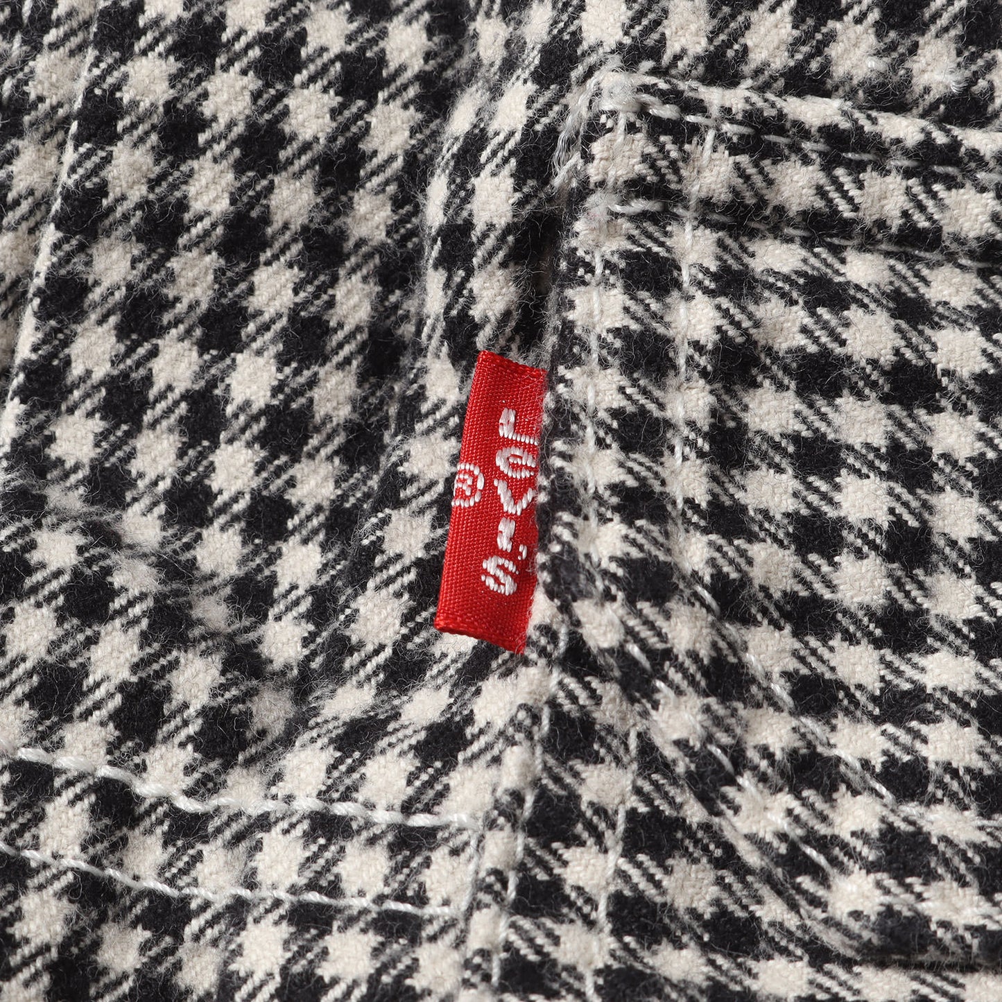 ×Levis 1stタイプ 千鳥格子 コットン トラッカー ジャケット
