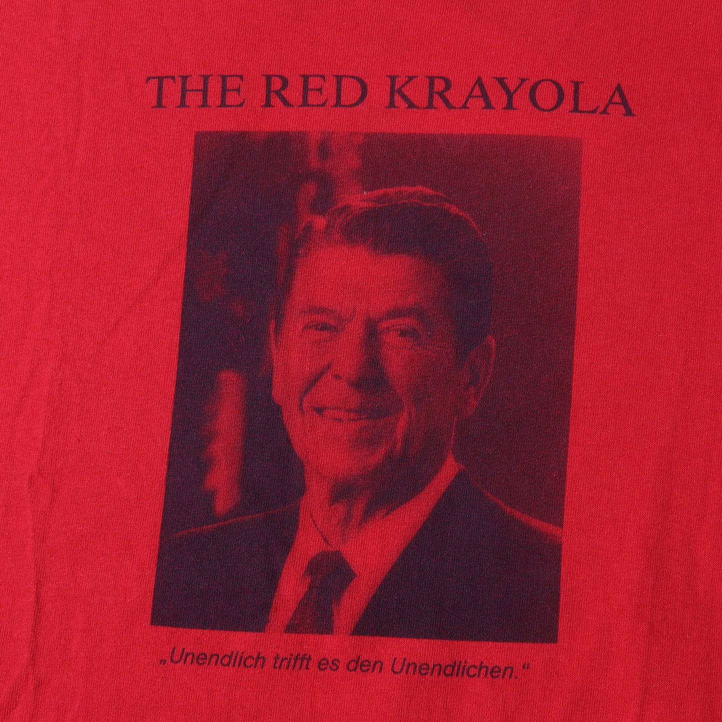 00s The Red Krayola レーガン大統領 Tシャツ(anvilボディ)