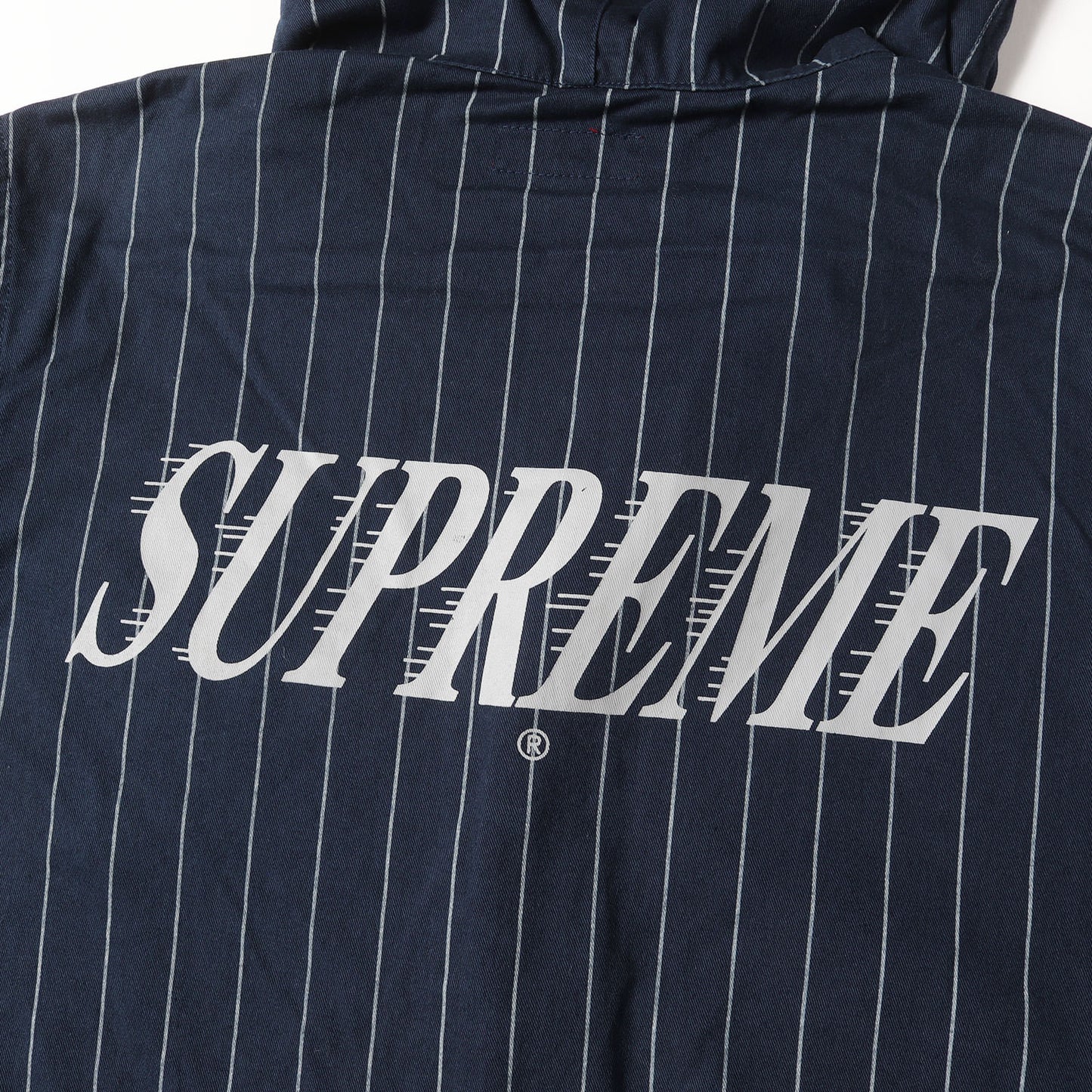 キングスロゴ ピンストライプ ツイル パーカー / ジャケット(Pinstripe Twill Parka)