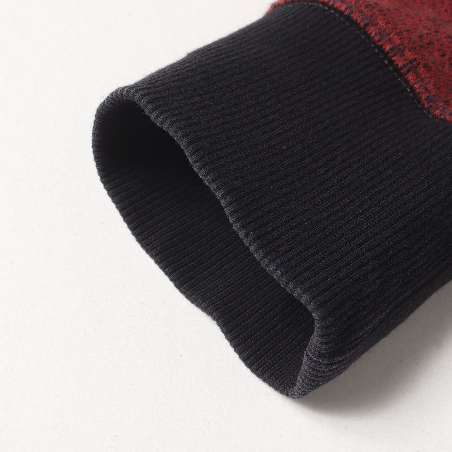 ロゴ刺繍 サーマル ラグラン スウェット