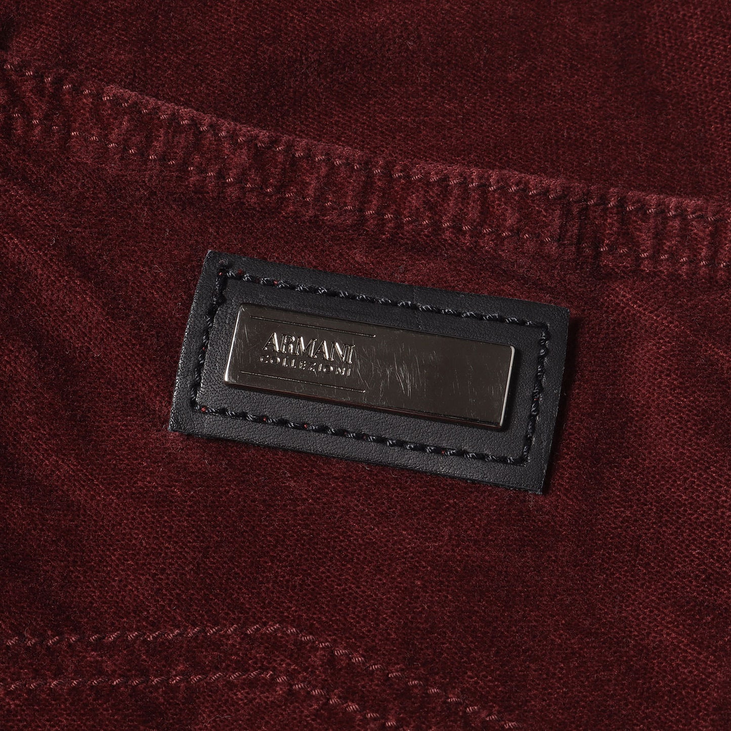 J15 ストレッチ ベルベット 5ポケット パンツ