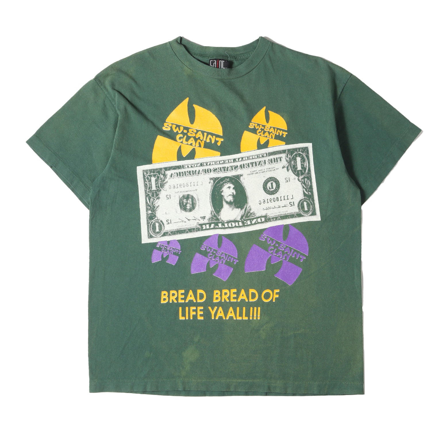 SAINT MICHAEL (セントマイケル) 24SS ヴィンテージ加工 WU-TANG CLAN