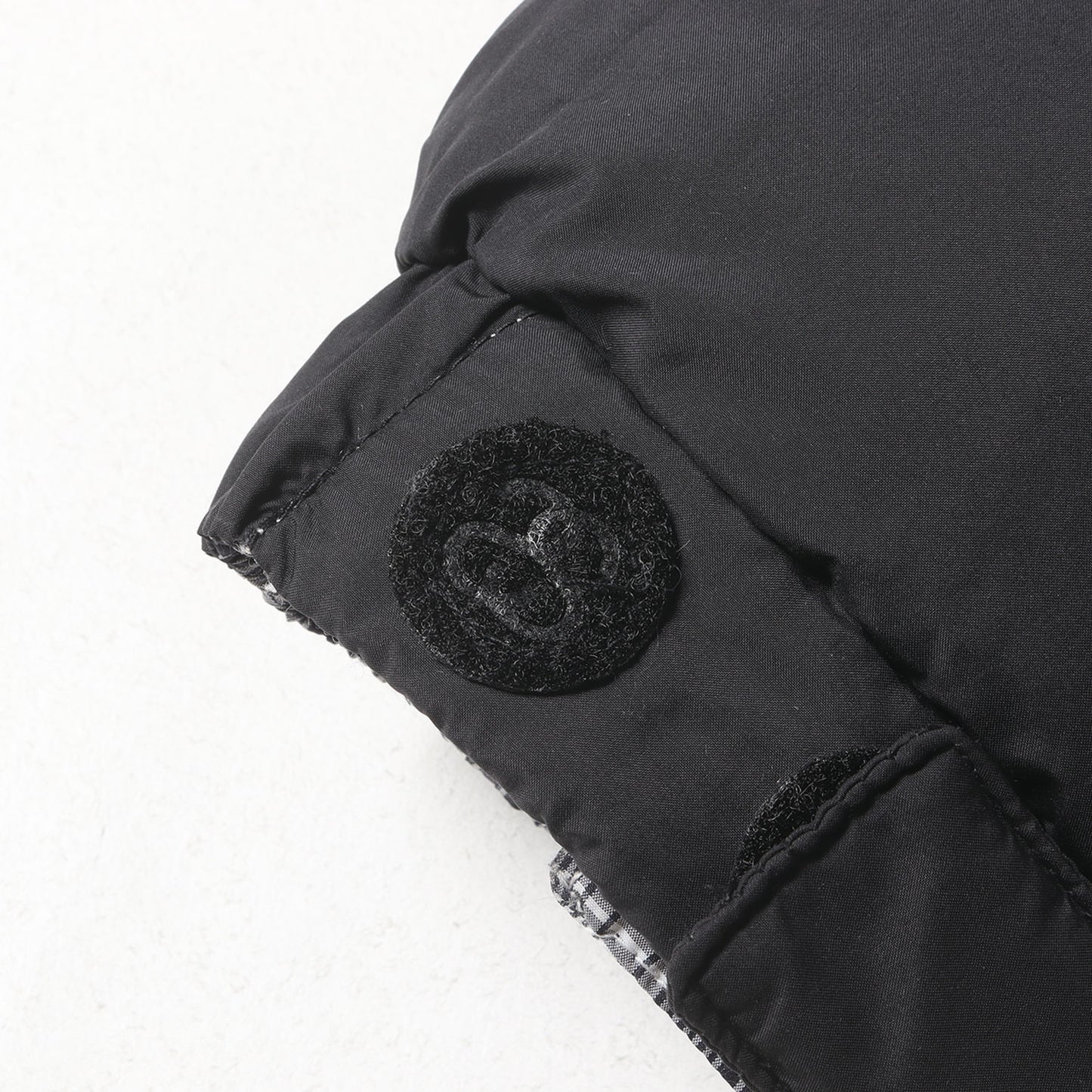 00s リバーシブル チェック ダウンジャケット