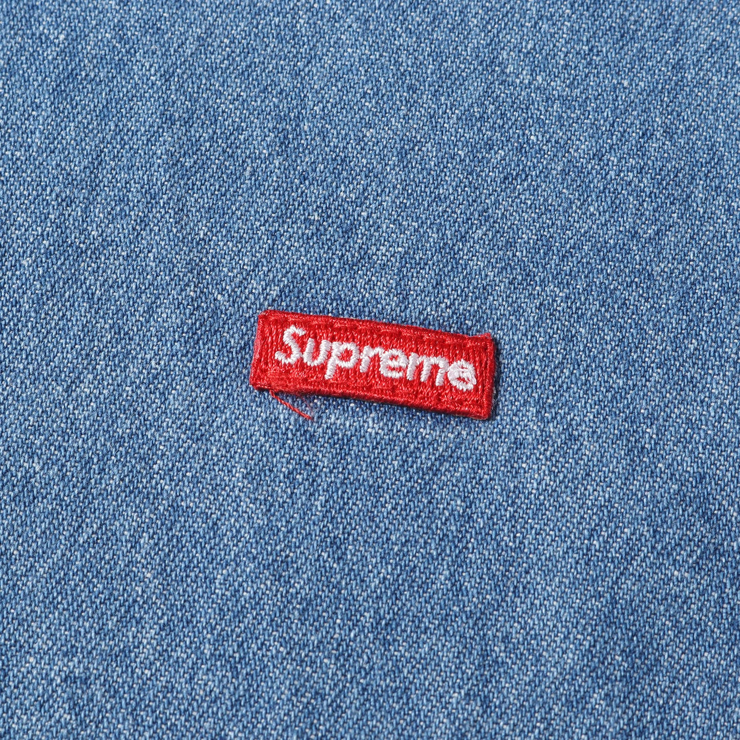 21AW スモールBOX デニム ボタンダウンシャツ(Small Box Twill Shirt)