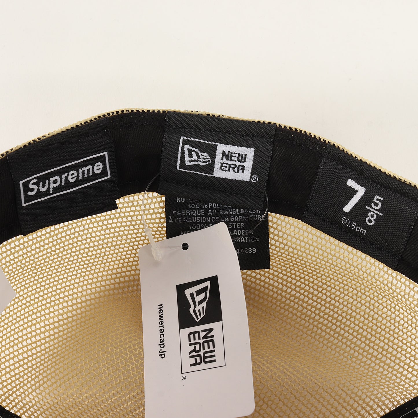 24SS ×NEW ERA BOXロゴ ベースボール メッシュキャップ(Box Logo Mesh Back New Era)