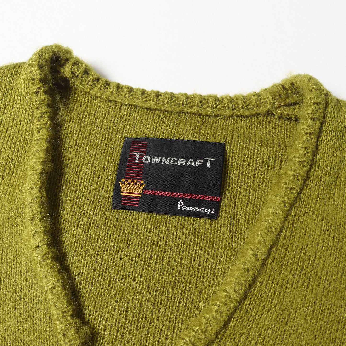 アクリルニット カーディガン