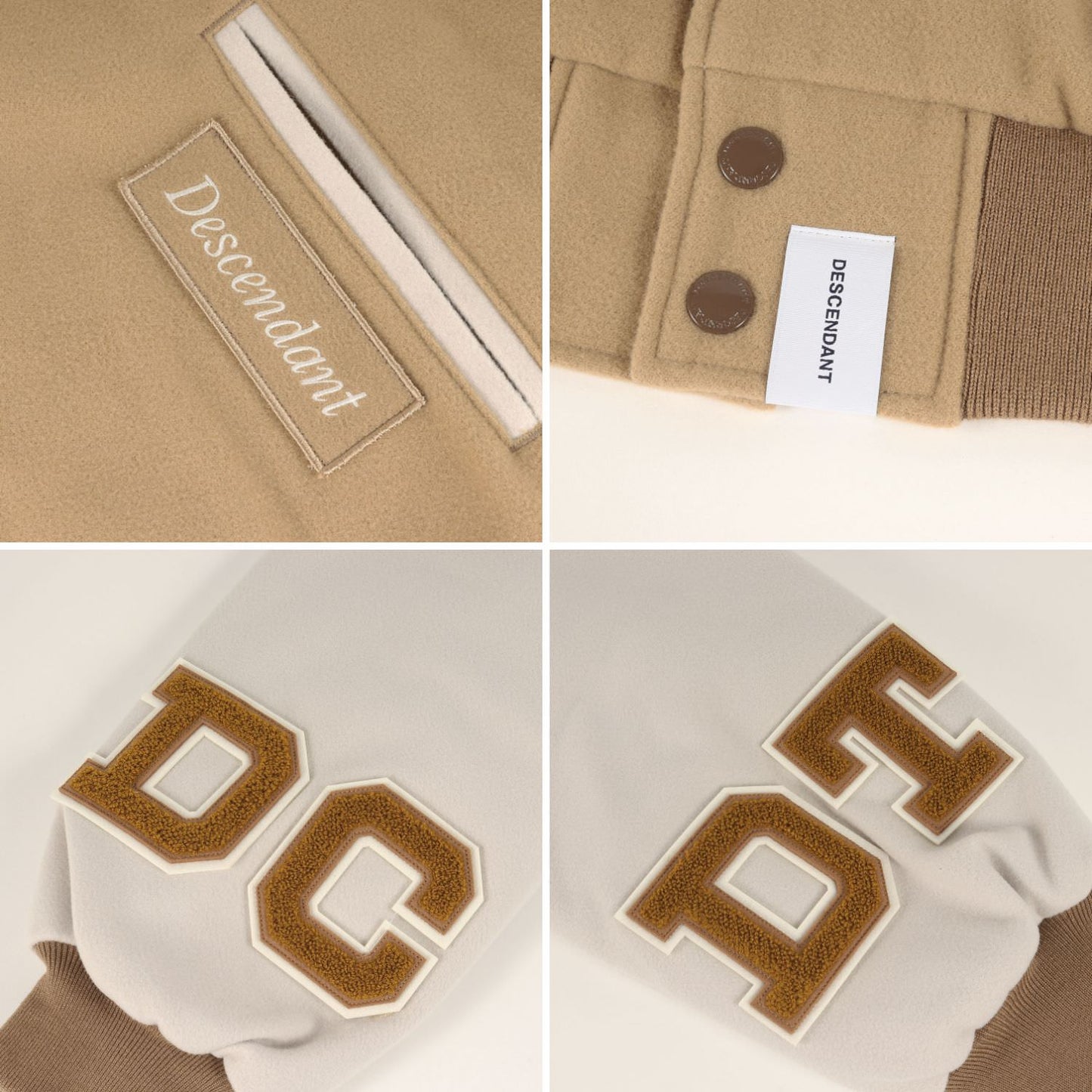 21AW スクワッド バーシティジャケット / スタジャン(SQUAD VARSITY JACKET)