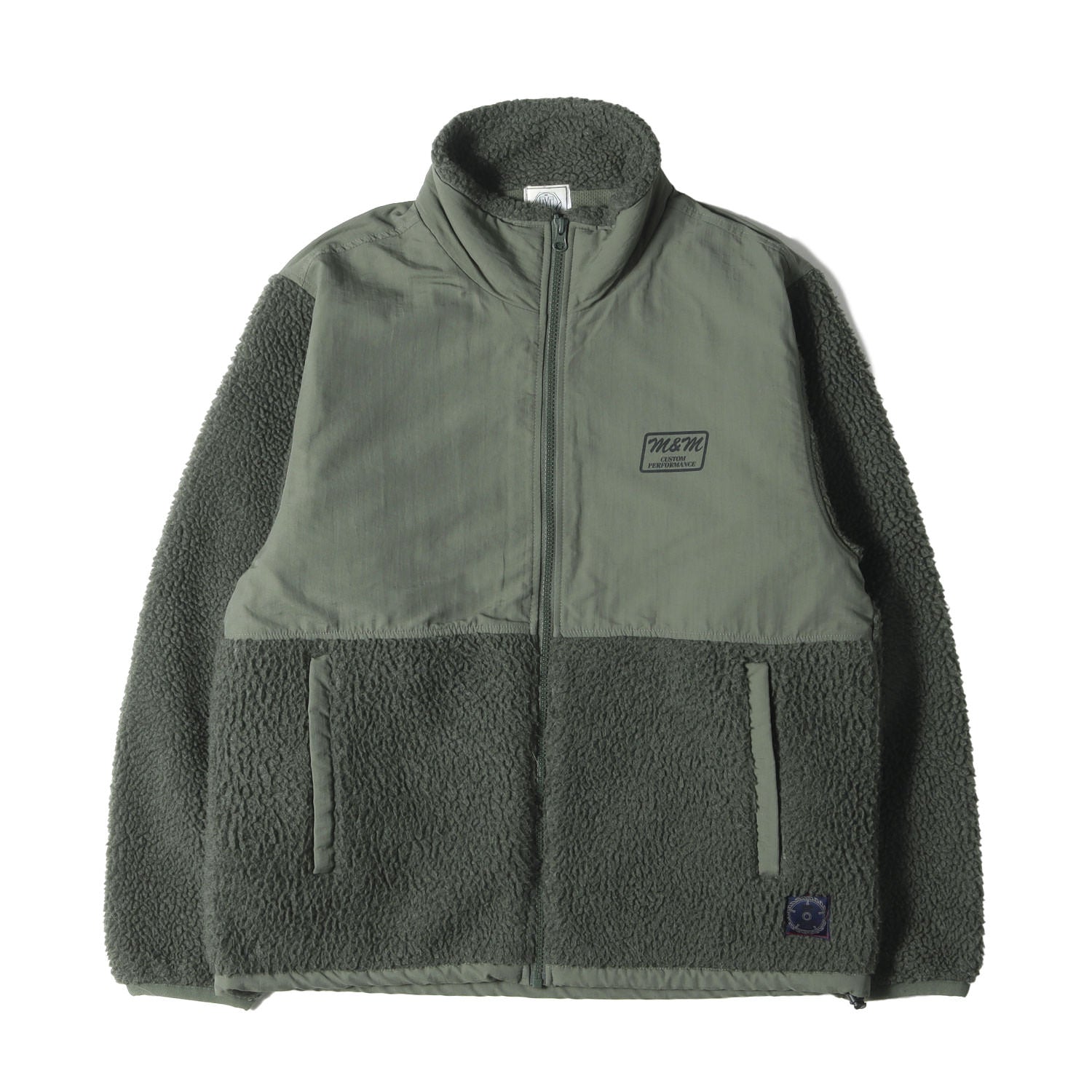 M&M (エムアンドエム) 21AW フリースボア スタンドカラー ジップジャケット(SHEEPBORE FLEECE STAND JACKE) –  ブランド古着の通販・買取 | BEEGLE by Boo-Bee