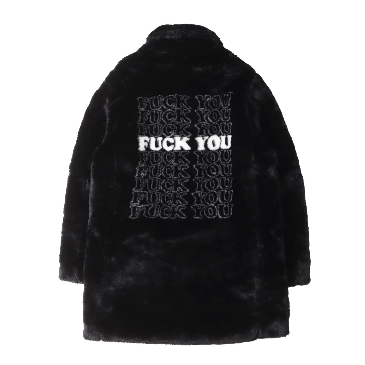 Supreme (シュプリーム) ×HYSTERIC GLAMOUR フェイクファー コート(Fuck You Faux Fur Coat) -  ブランド古着の通販・買取 | BEEGLE by Boo-Bee