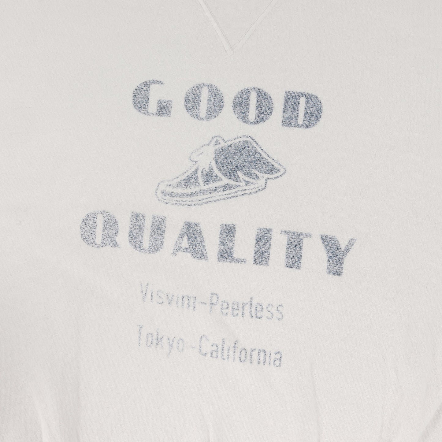 23AW 直営店限定 Hand-Sewn Goodyear Welt ステンシルプリント スウェット(AMPLUS SB SWEAT L/S)