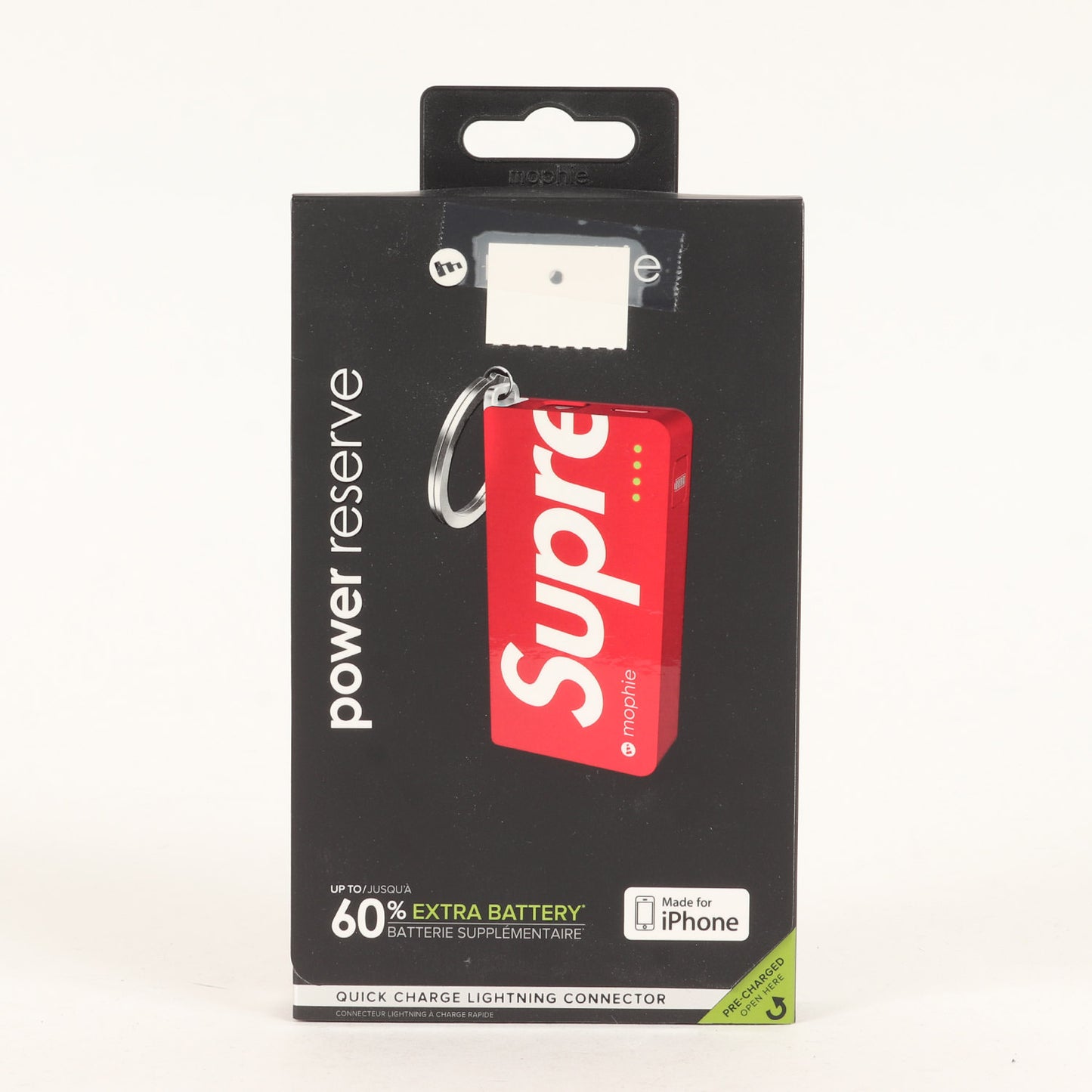 15SS ×mophie 小型 モバイルバッテリー / キーホルダー(Power Reserve)