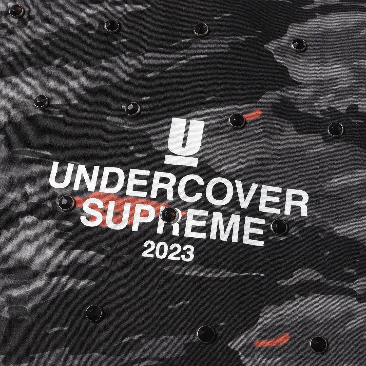 23SS ×UNDERCOVER スタッズ付き ミリタリー BDU ジャケット(Studded BDU Jacket)