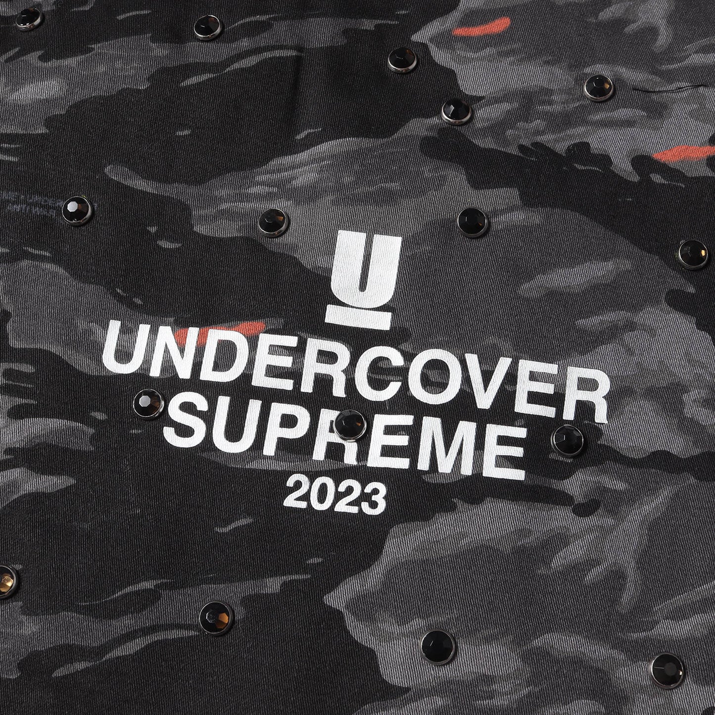 23SS ×UNDERCOVER スタッズ付き ミリタリー BDU ジャケット(Studded BDU Jacket)