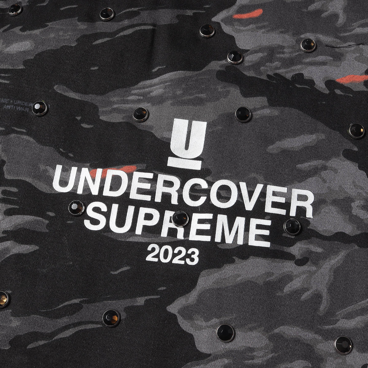 23SS ×UNDERCOVER スタッズ付き ミリタリー BDU ジャケット(Studded BDU Jacket)