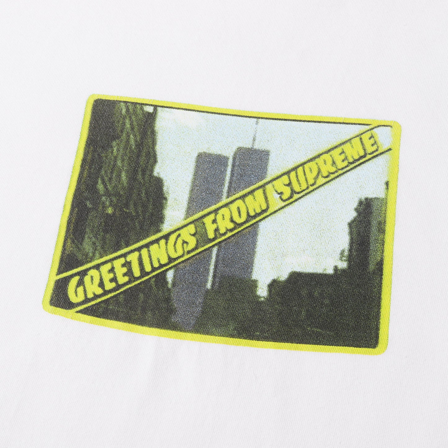 ツインタワー フォト Tシャツ(Greetings Tee)