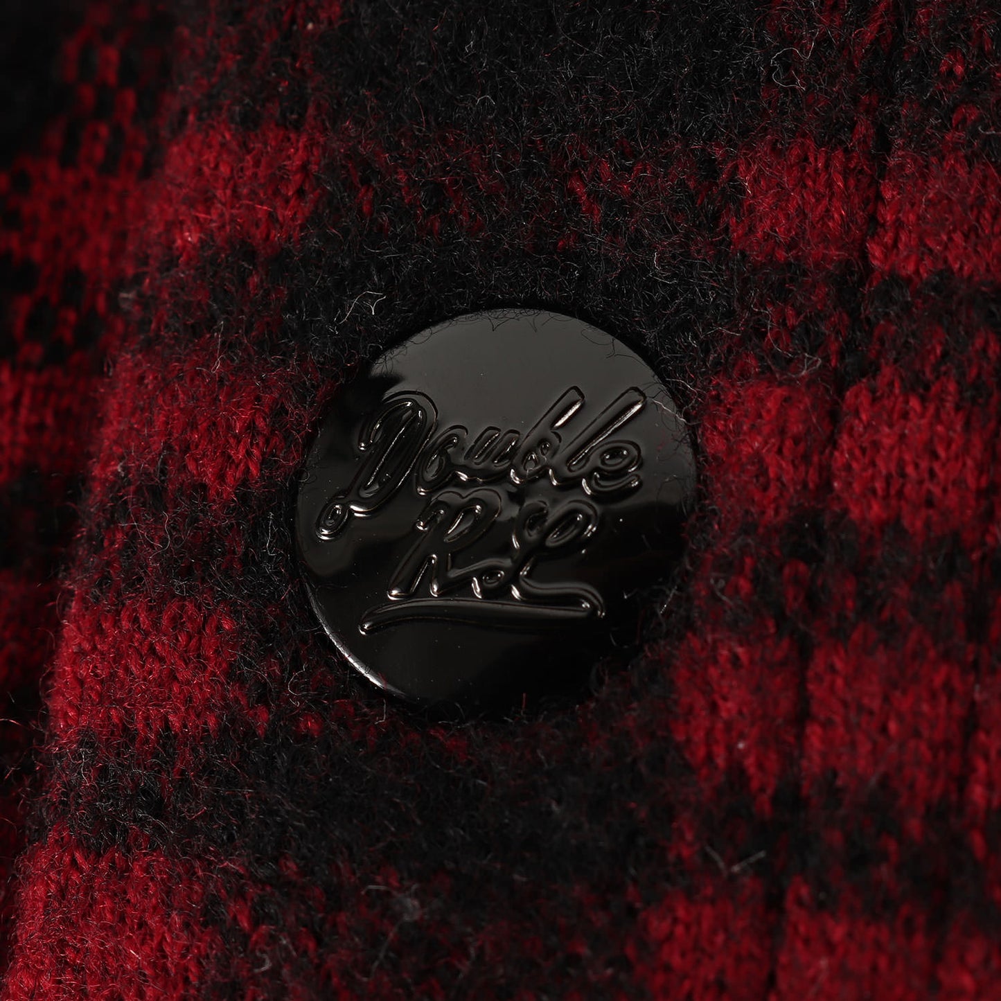 プレイドチェック ウール カーディガン