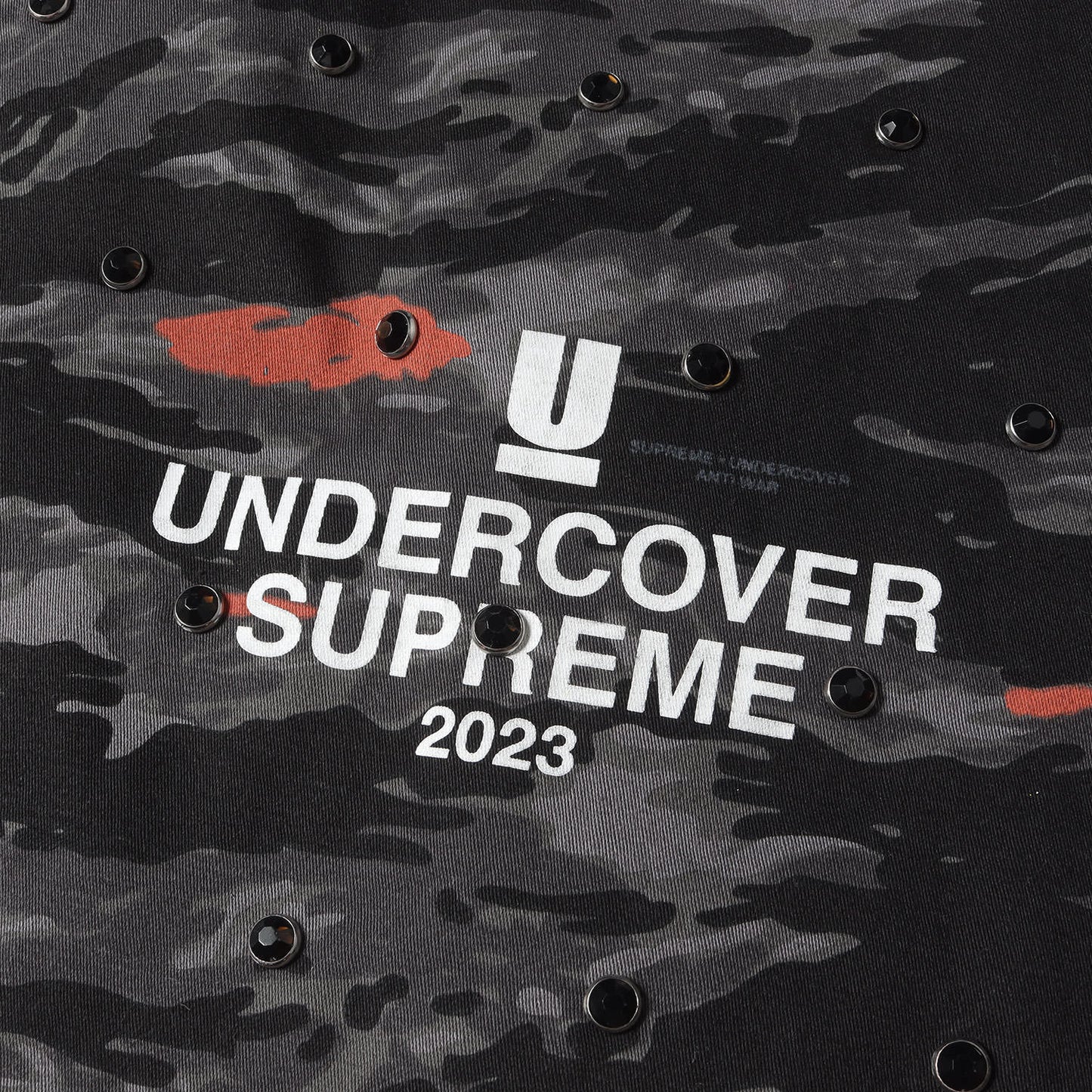 23SS ×UNDERCOVER スタッズ付き ミリタリー BDU ジャケット(Studded BDU Jacket)