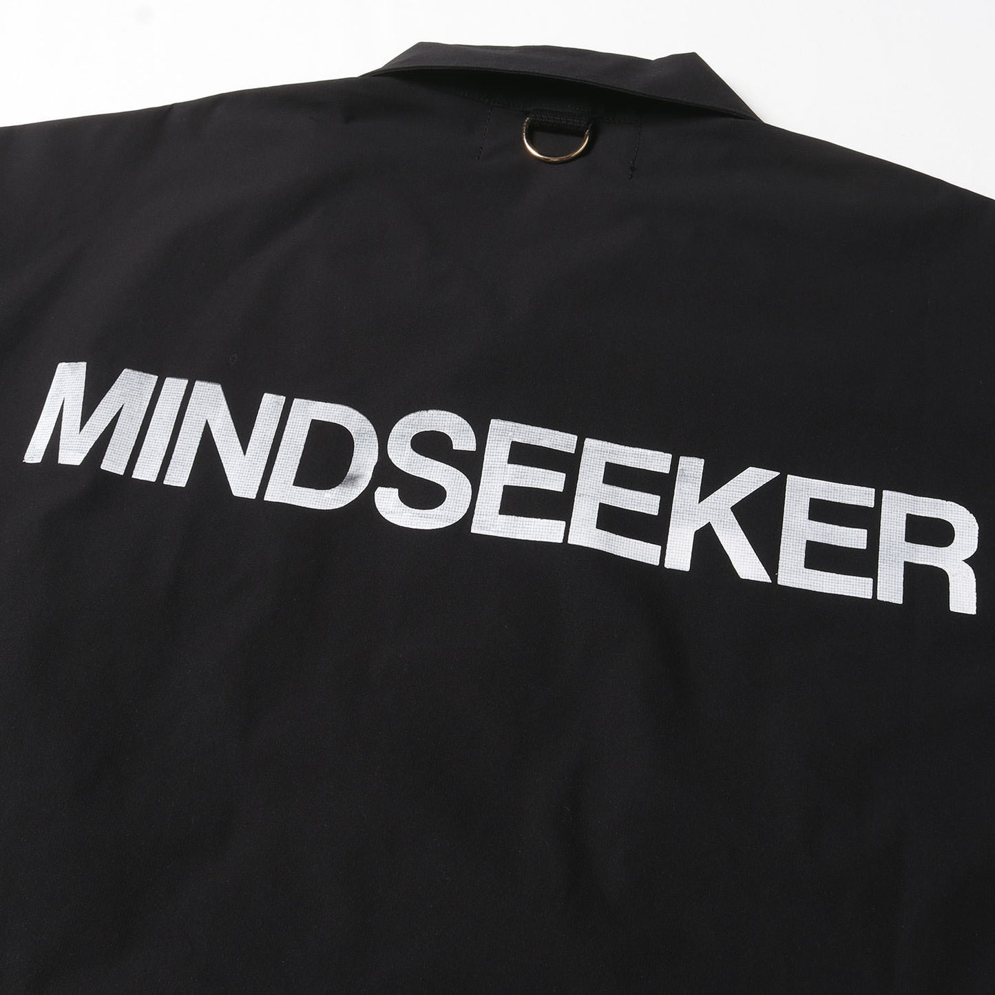 21SS バックロゴ ストレッチ オーバーサイズ 半袖シャツ(Big silhouette staff shirt)