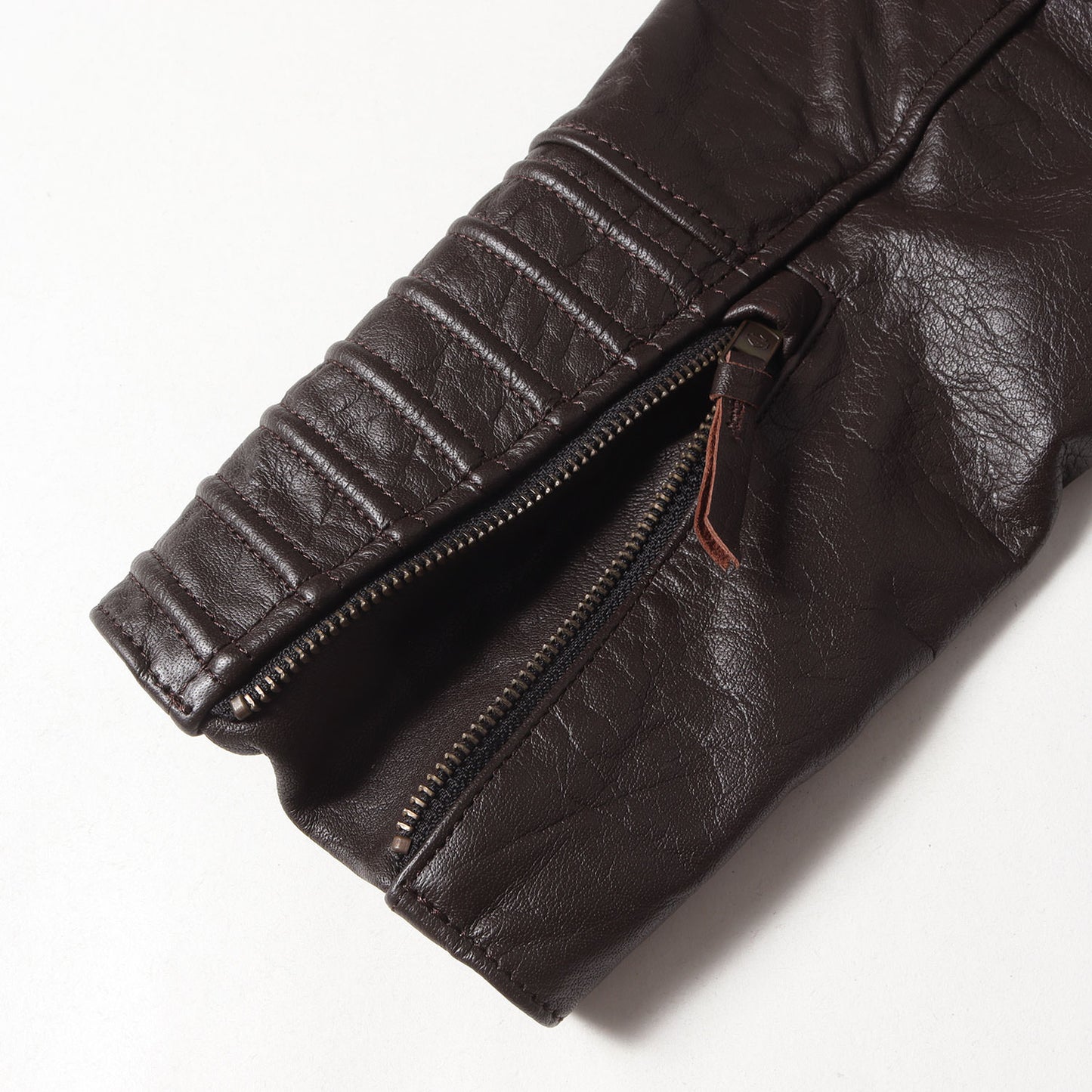 22AW バッファローレザー 襟ボア付き ダブル ライダースジャケット(MAVERICK JACKET)