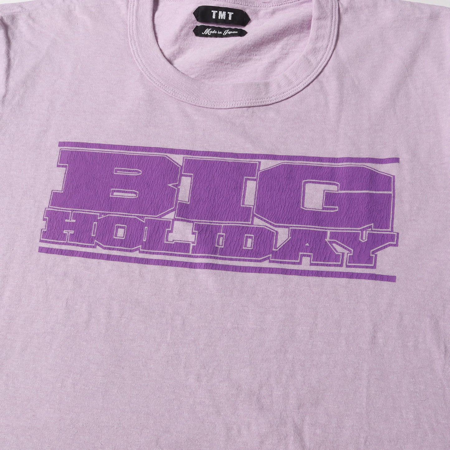 21SS BIG HOLIDAYロゴ Tシャツ(S/SL RAFI JERSEY TEE)