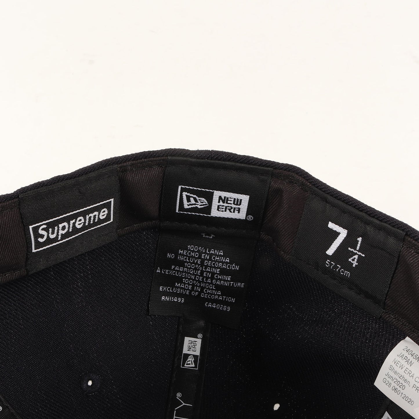 20AW ×NEW ERA BOXロゴ ベースボールキャップ(World Famous Box Logo New Era)