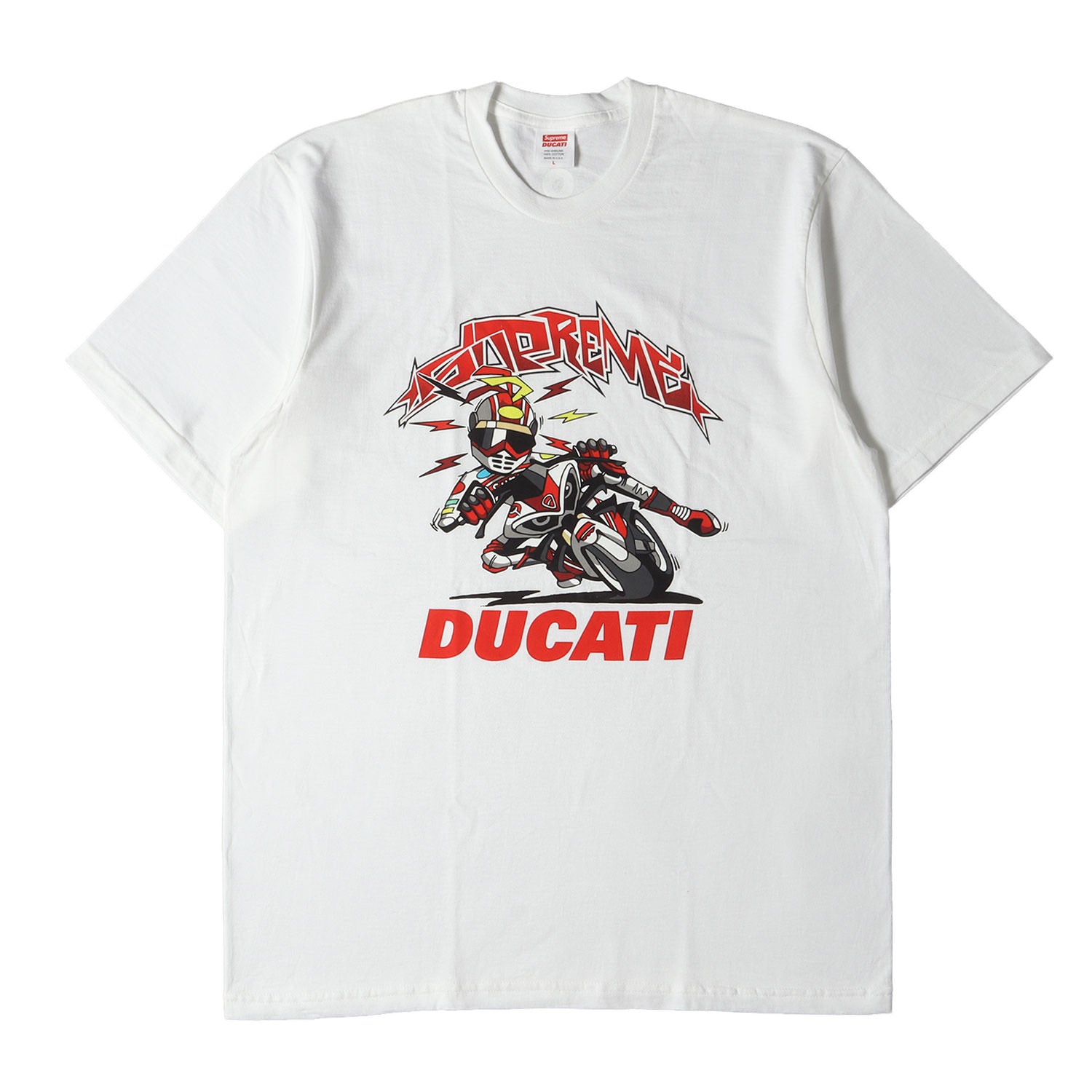 Supreme (シュプリーム) 24SS ×Ducati バイカー キャラクター Tシャツ(Bike Tee) – ブランド古着の通販・買取 |  BEEGLE by Boo-Bee