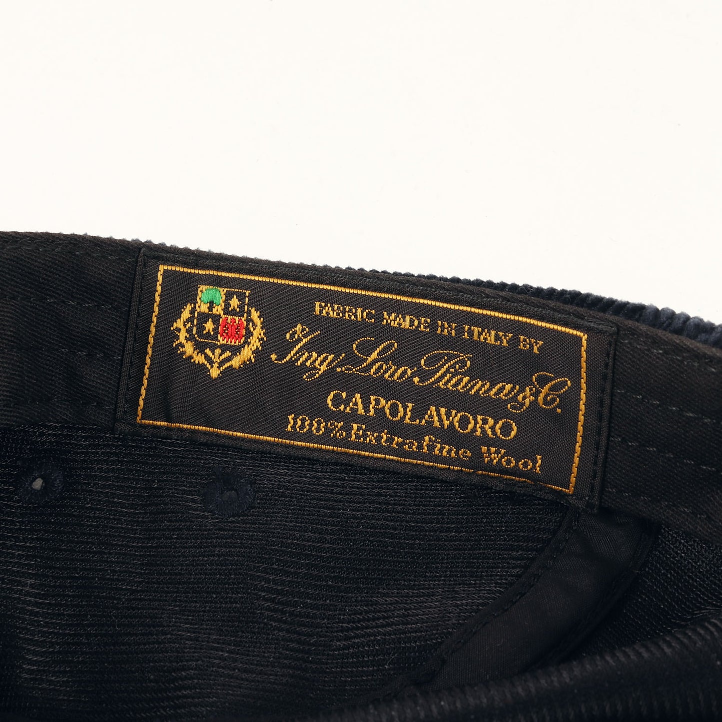 22AW ×Loro Piana ストレッチ コーデュロイ BOXロゴ キャプキャップ(Corduroy Camp Cap)