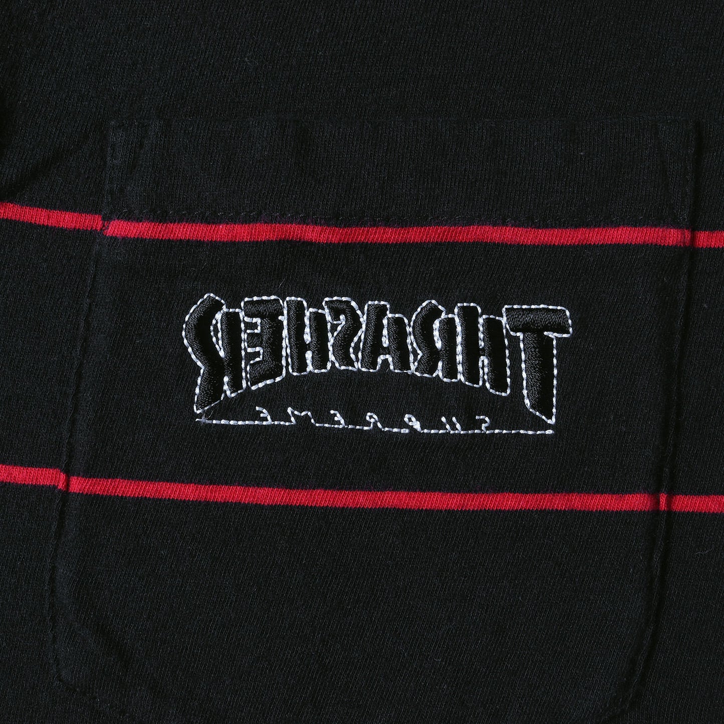 21AW ×THRASHER ストライプ ポロシャツ(Stripe Polo)