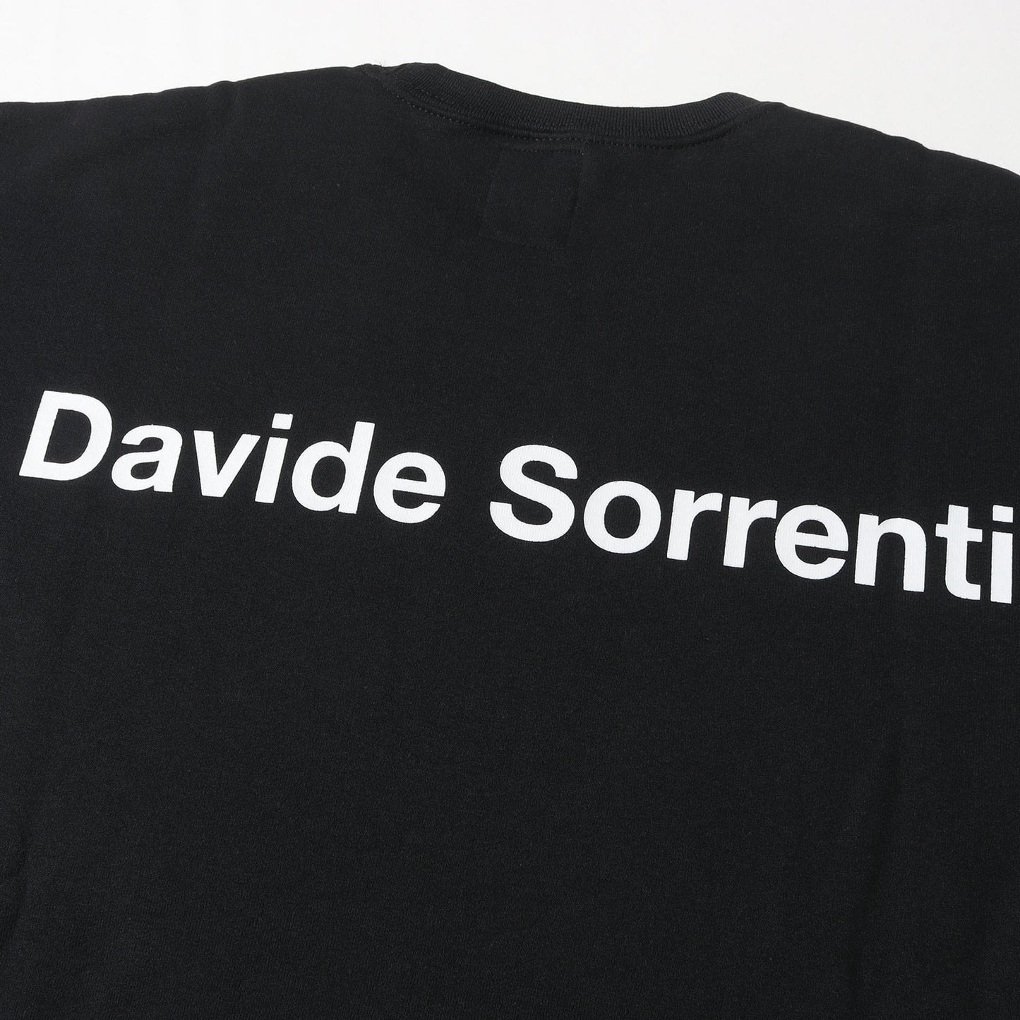23SS ×DAVIDE SORRENTI フォト プリント クルーネック スウェット(CREW NECK SWEAT SHIRT)