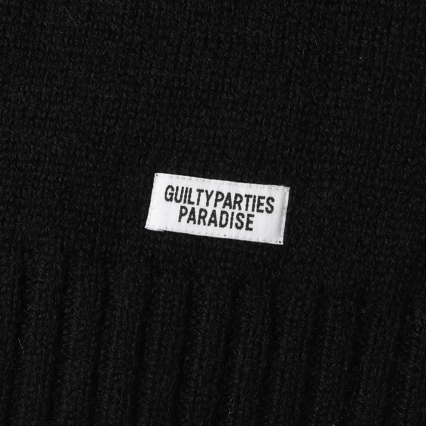 23AW 世界平和プロジェクト ウールニット セーター(INTARSIA CREW NECK SWEATER)